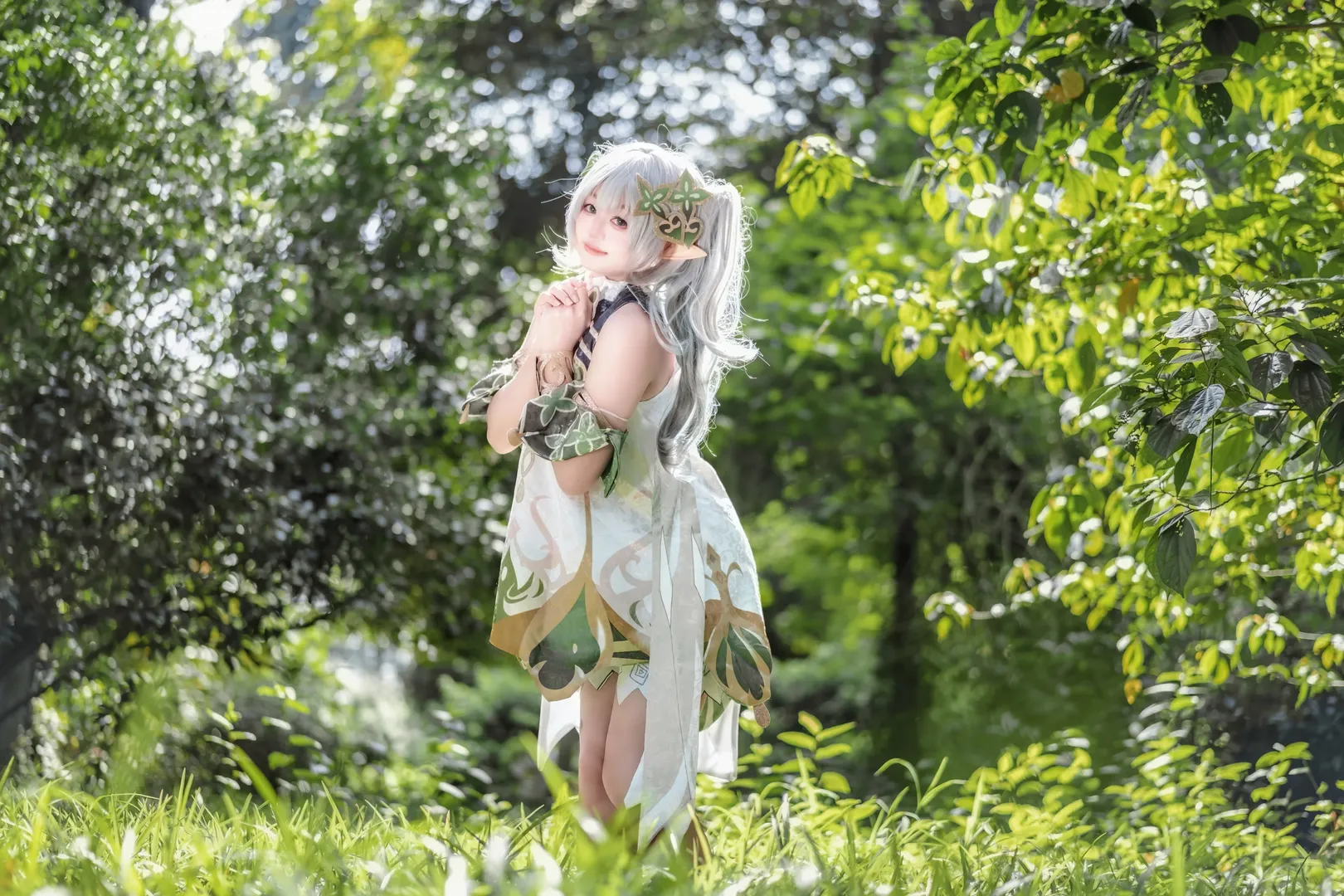 二次元, 原神, 纳西妲cos, cosplay摄影, 森林精灵 - 第7张