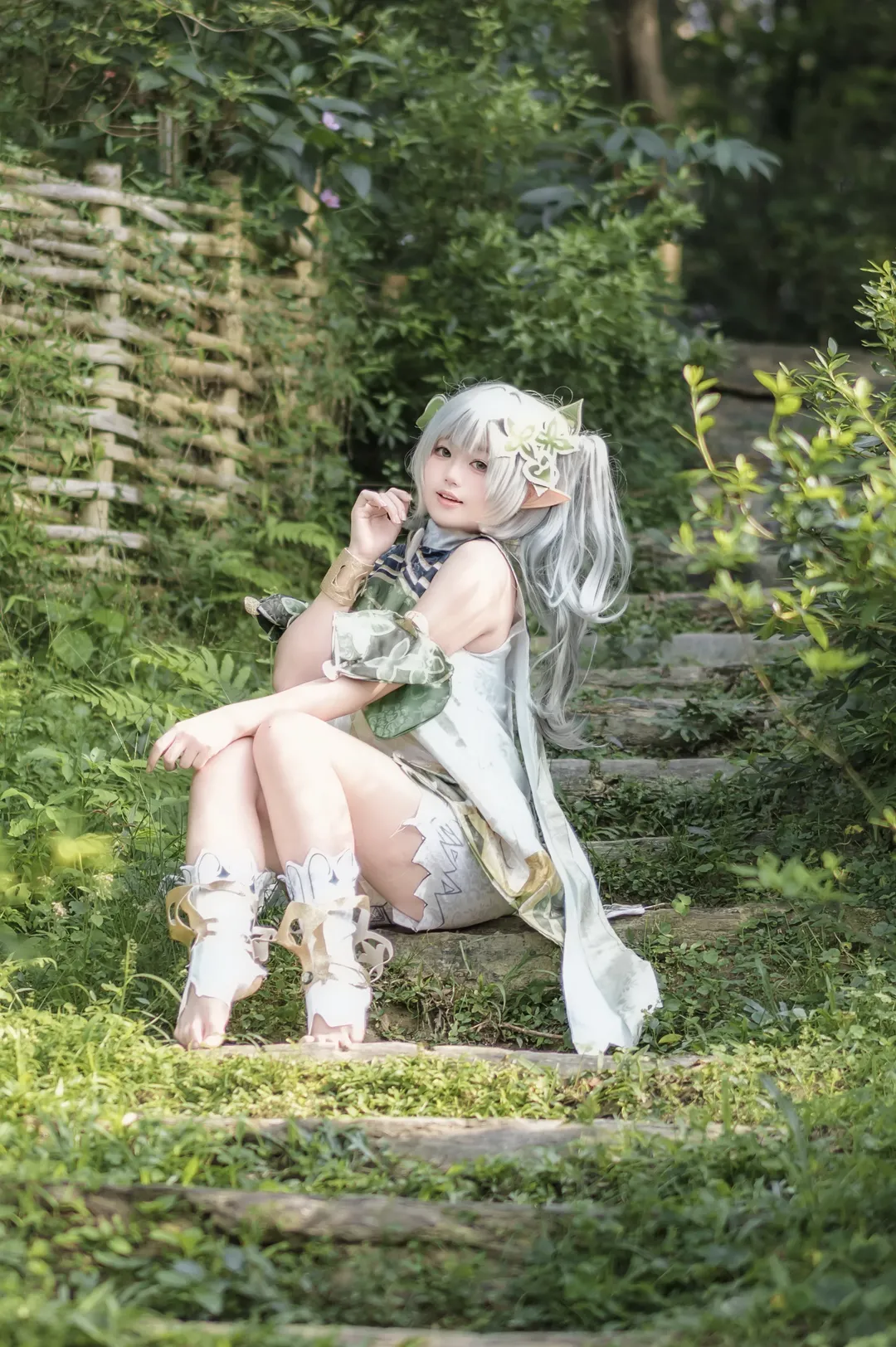 二次元, 原神, 纳西妲cos, cosplay摄影, 森林精灵 - 第9张