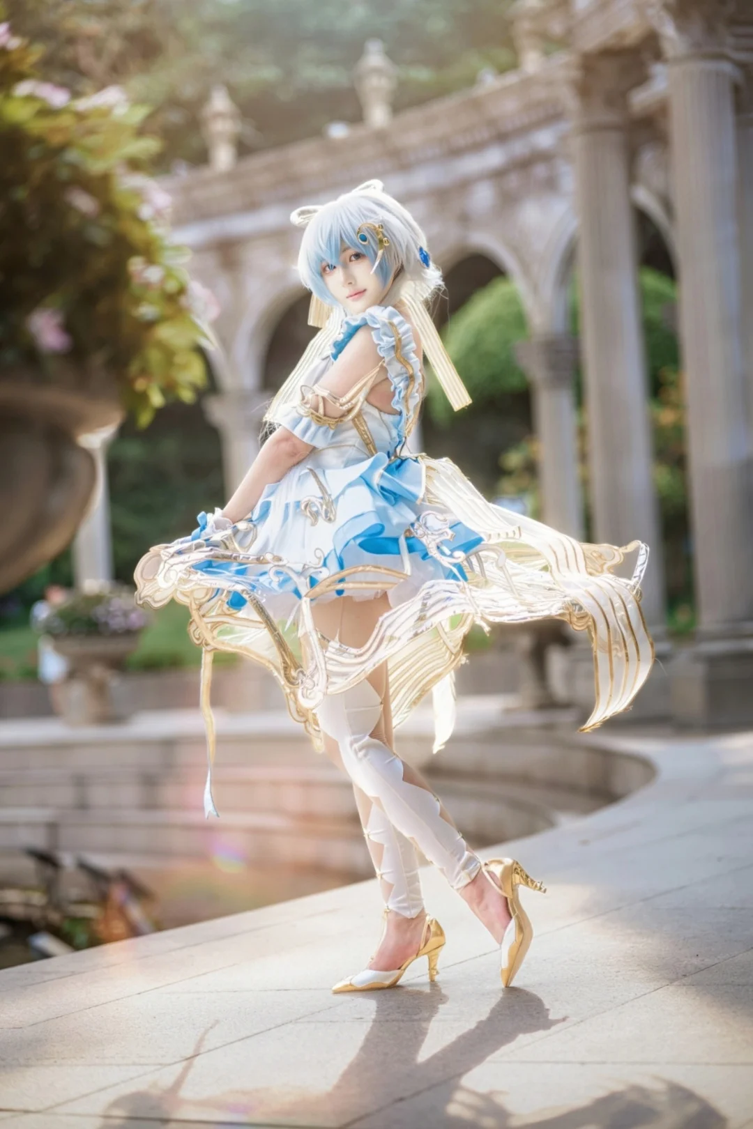 唯美摄影, cosplay, 洛天依cos, 流光协奏, 虚拟偶像 - 第2张