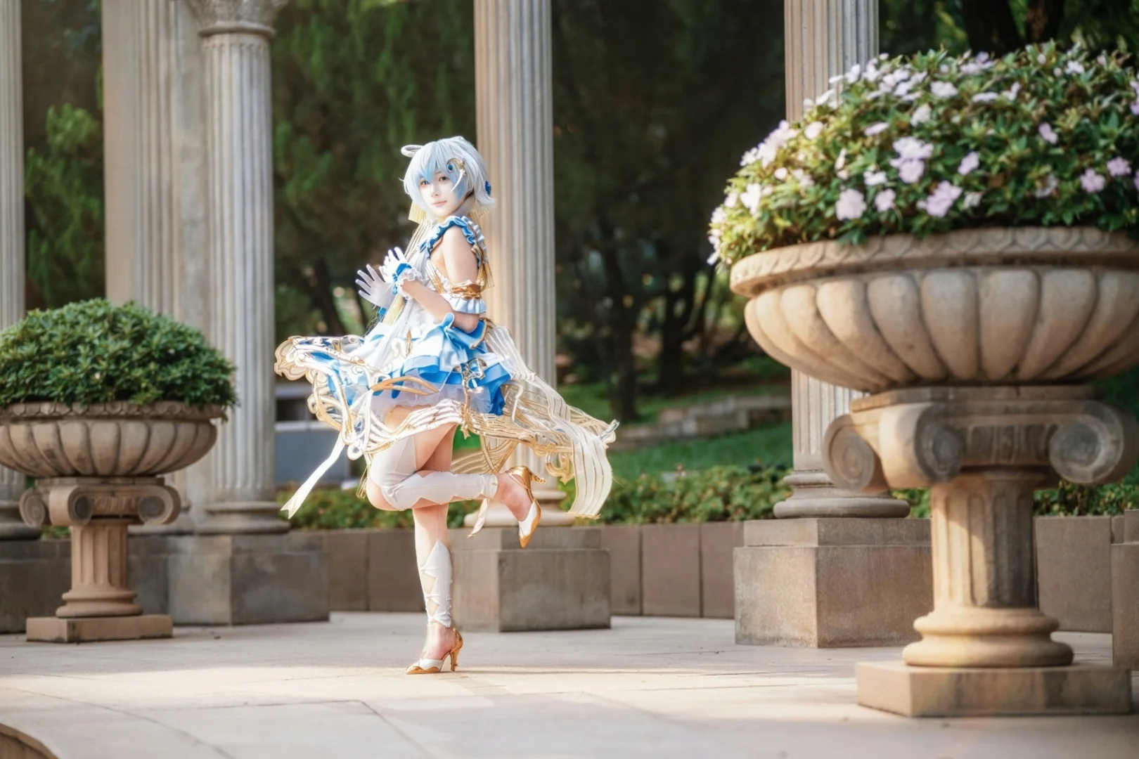 唯美摄影, cosplay, 洛天依cos, 流光协奏, 虚拟偶像 - 第3张