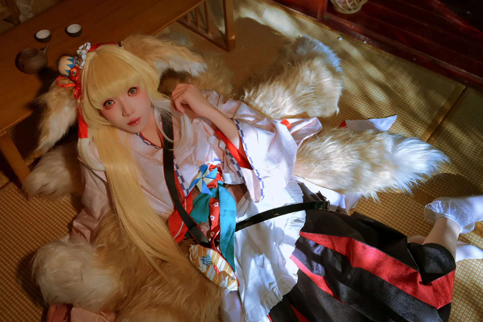 cos正片, 和风, 明日方舟, 铃兰cos, 雪霁 - 第4张