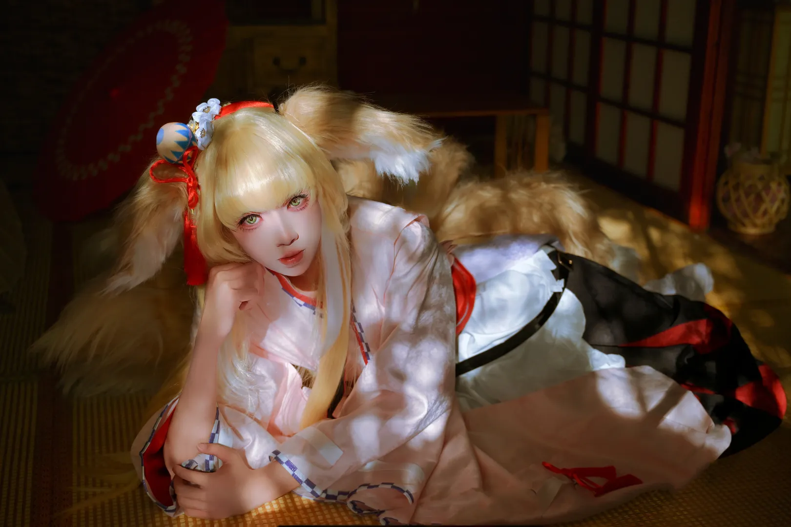 cos正片, 和风, 明日方舟, 铃兰cos, 雪霁 - 第7张