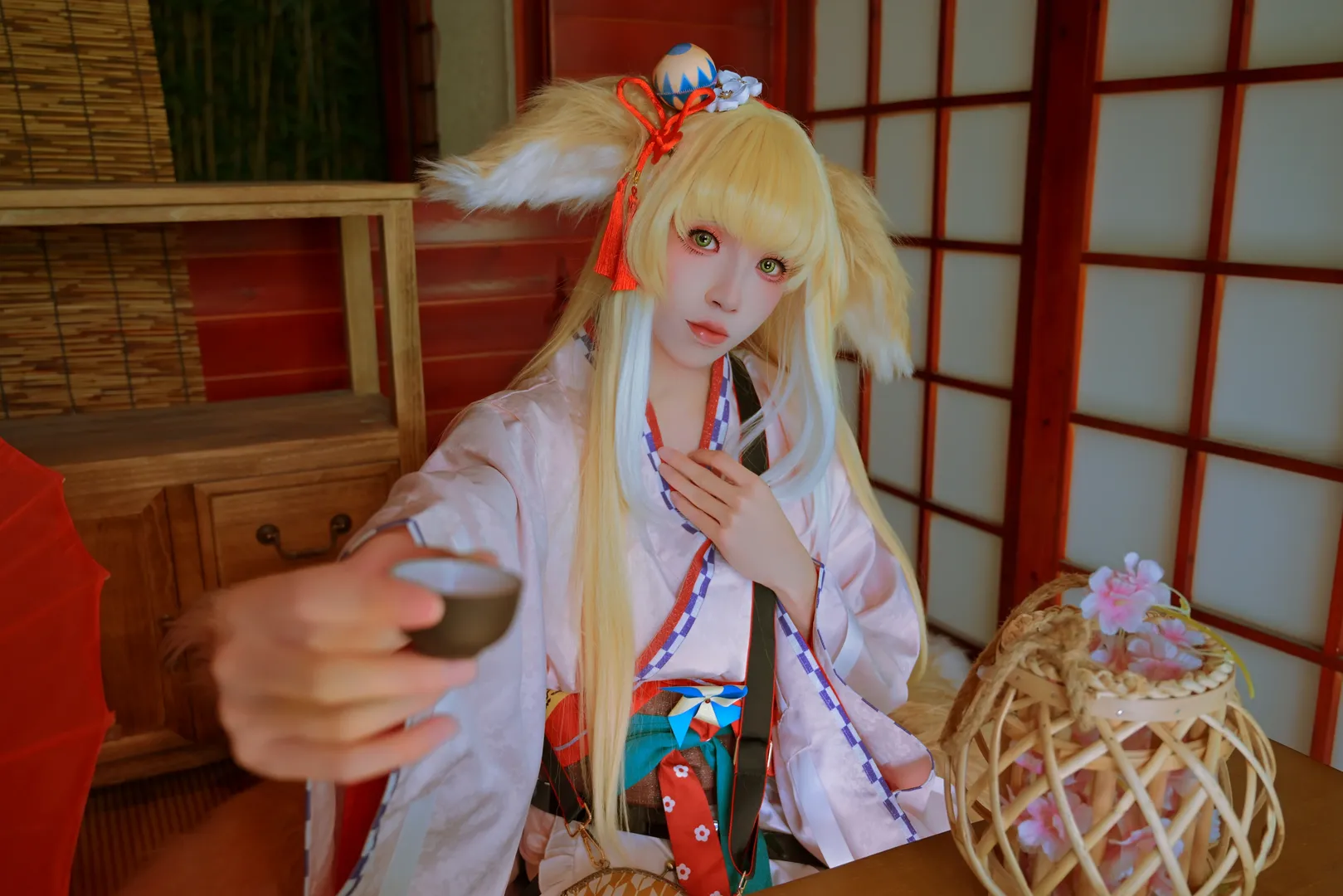cos正片, 和风, 明日方舟, 铃兰cos, 雪霁 - 第9张