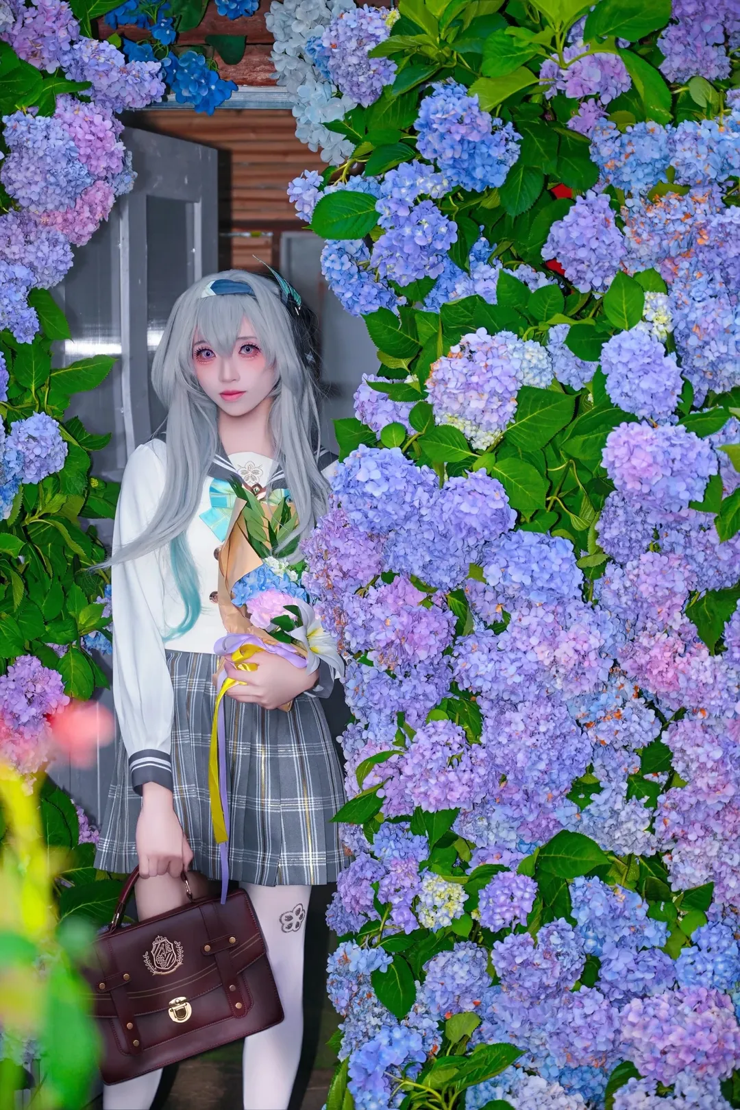 崩坏：星穹铁道, 少女感, 流萤cos, 绣球花, 春日来信 - 第2张