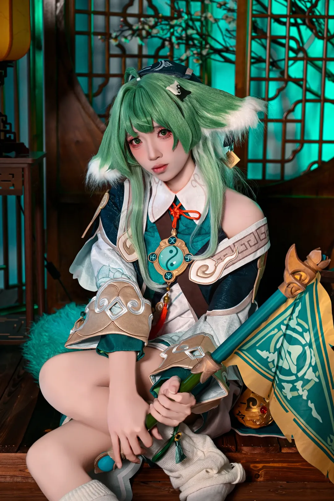 Fidelity, Atmosphere, Honkai: Star Rail, Photography, Huohuo cosplay - Image 4