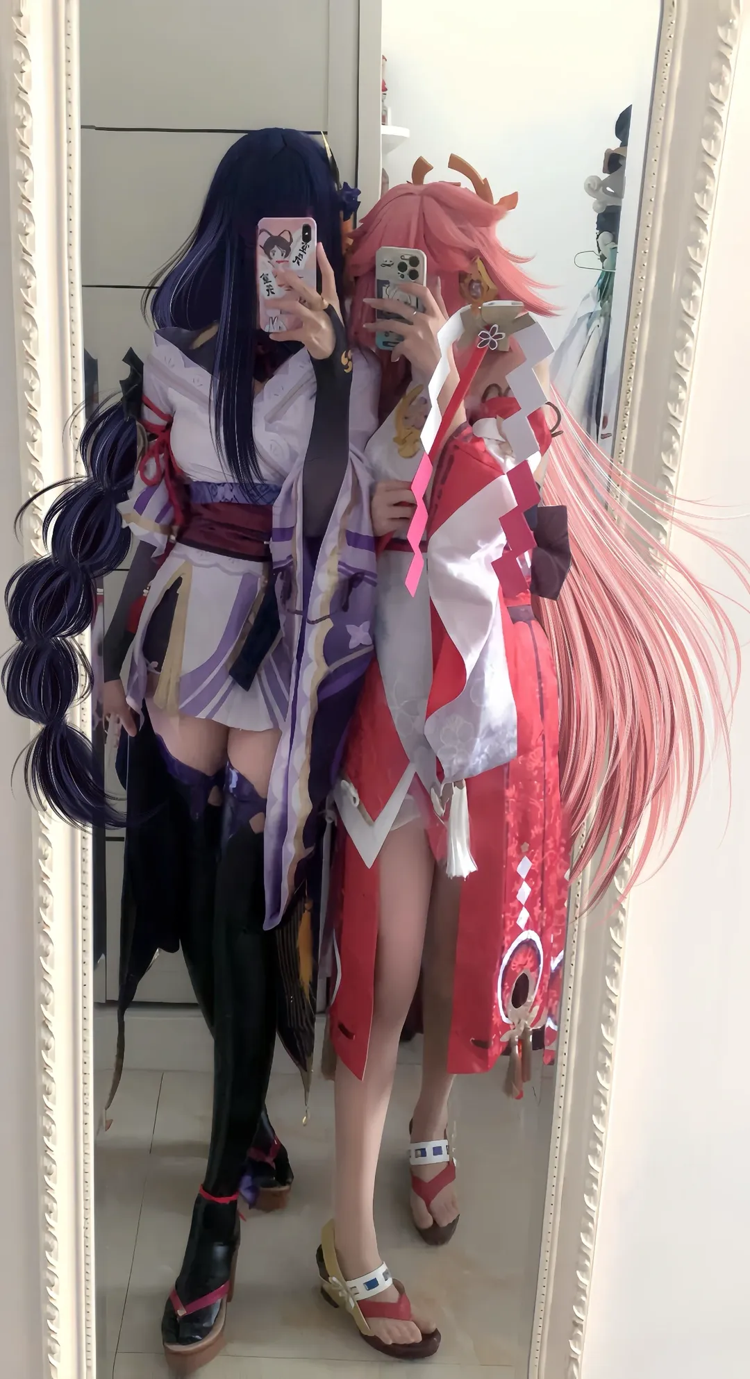 原神, 八重神子cos, 鸣神组, cosplay日常, 雷电将军cos