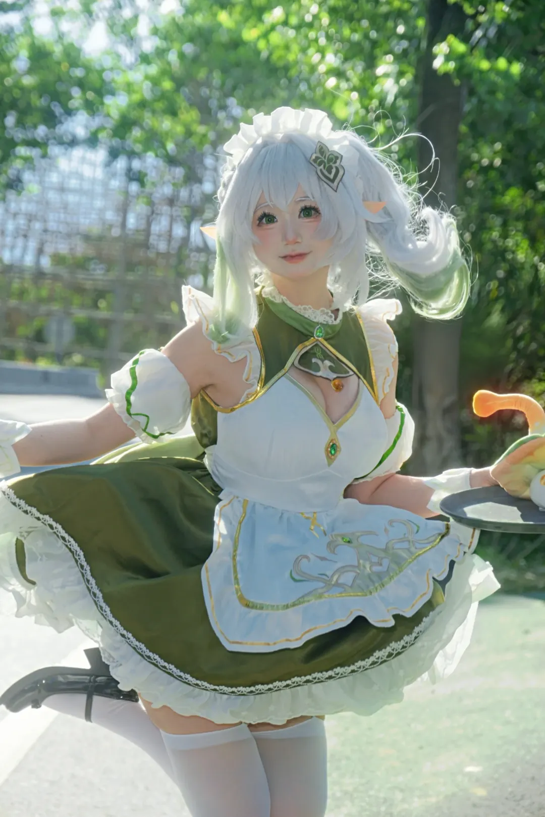 原神, cosplay, 纳西妲cos, 草神, 森林