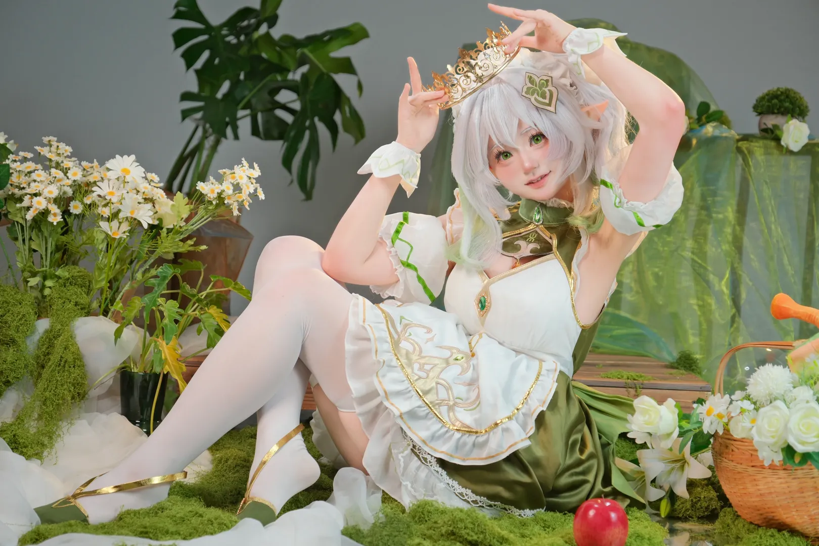 原神, 纳西妲cos, 草神, 智慧之神, 森林系