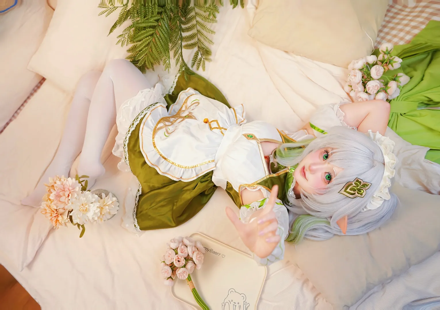 癒し系, 原神, ナヒーダ コスプレ, 室内撮影, メイク・スタイリングの詳細