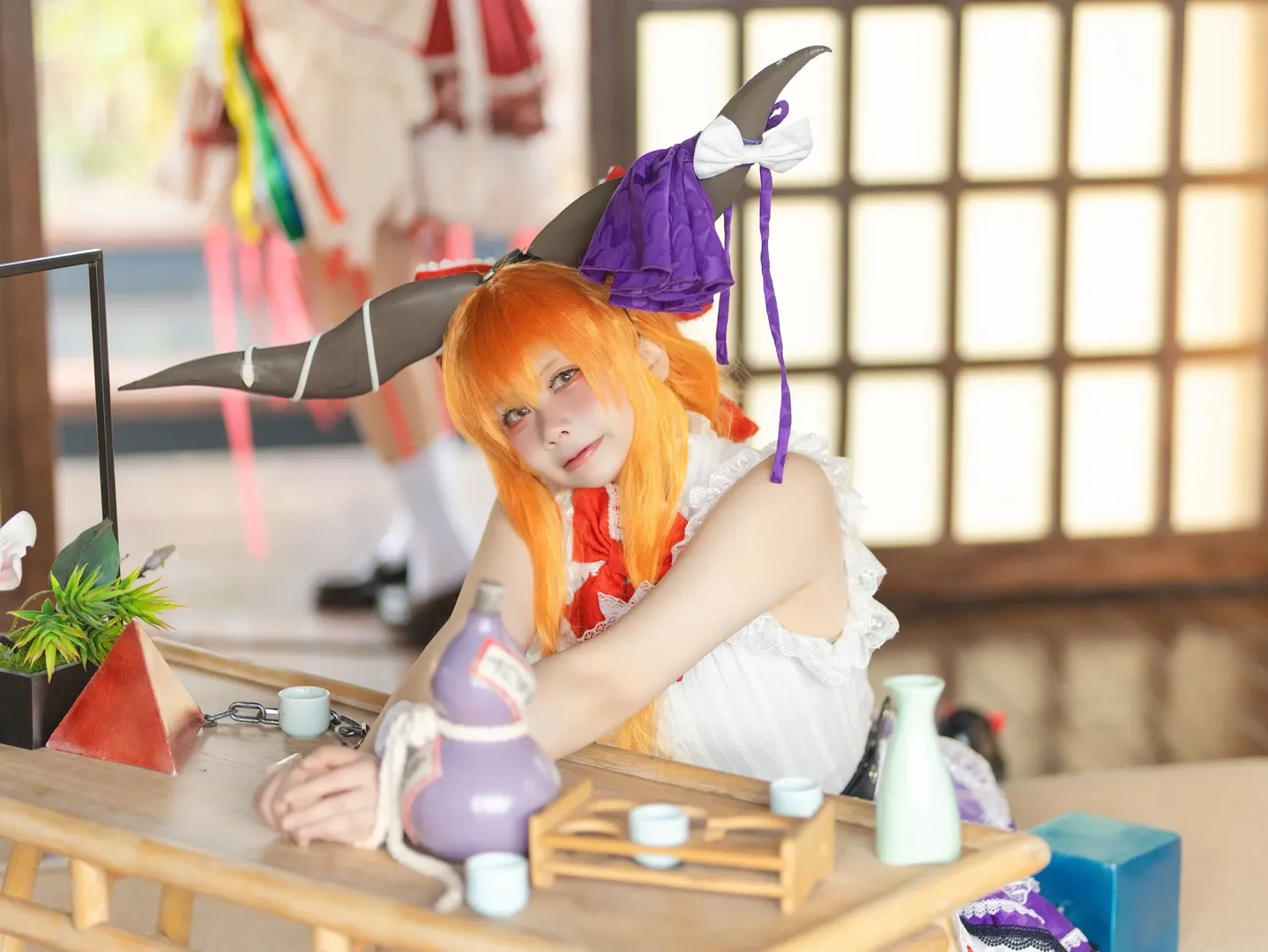 東方project, 車萬, 伊吹萃香cos, cosplay正片, 日式室內 - 第3張
