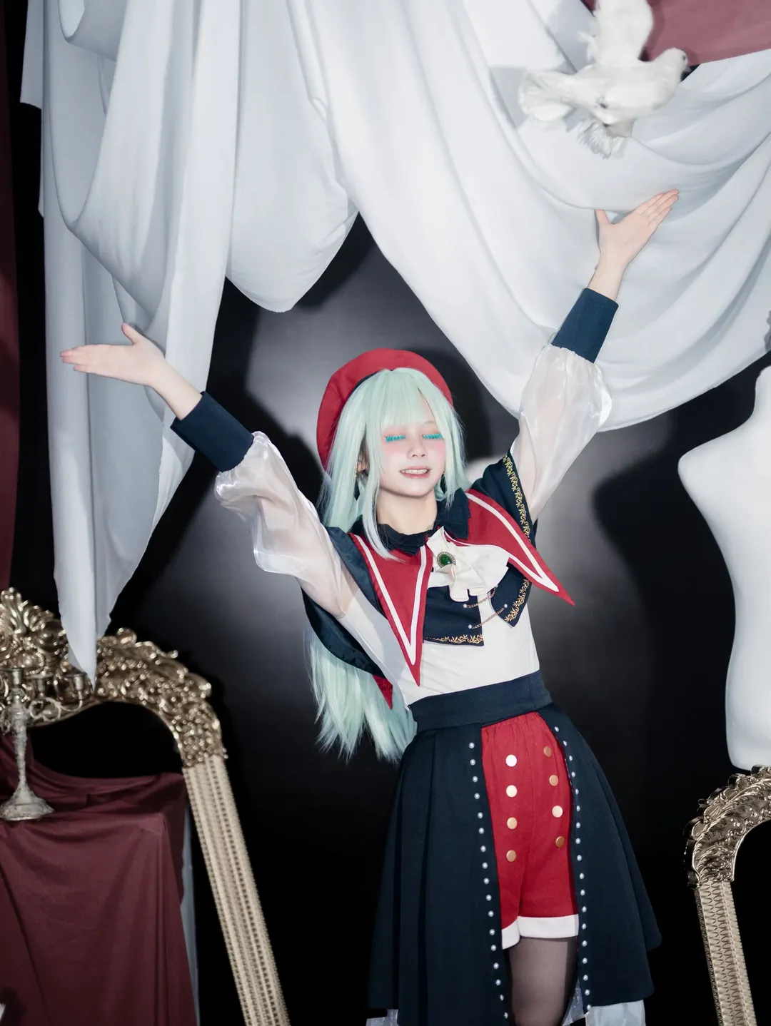 二次元cos, cosplay摄影, 若叶睦cos, 颂乐人偶, Mortis - 第1张