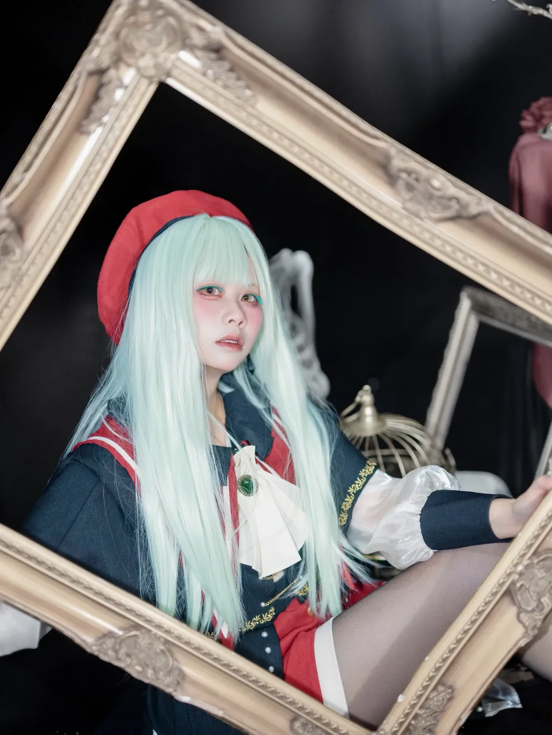 二次元cos, cosplay摄影, 若叶睦cos, 颂乐人偶, Mortis