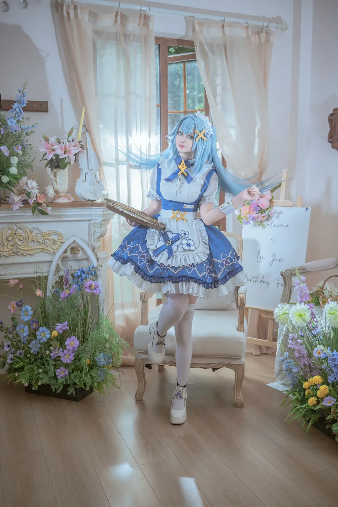 原神, コスプレ, 原神クリエイター応援プログラム, メイド服, ファルザンコスプレ - 5枚目