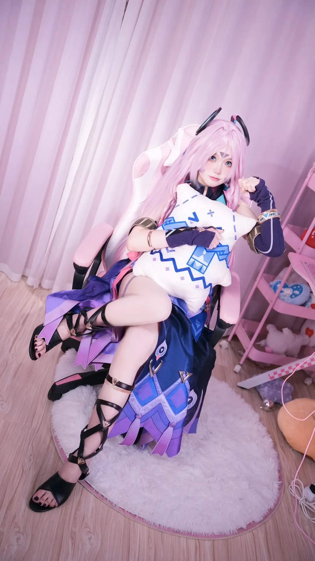 原神, 茜特菈莉cos, 黑曜石奶奶, 原神cosplay, 生贺 - 第1张