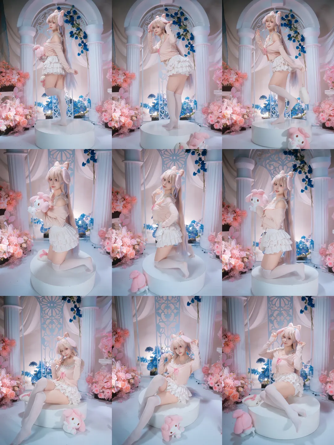 原神, cosplay, 二次元少女, 动作参考, 心海cos - 第1张
