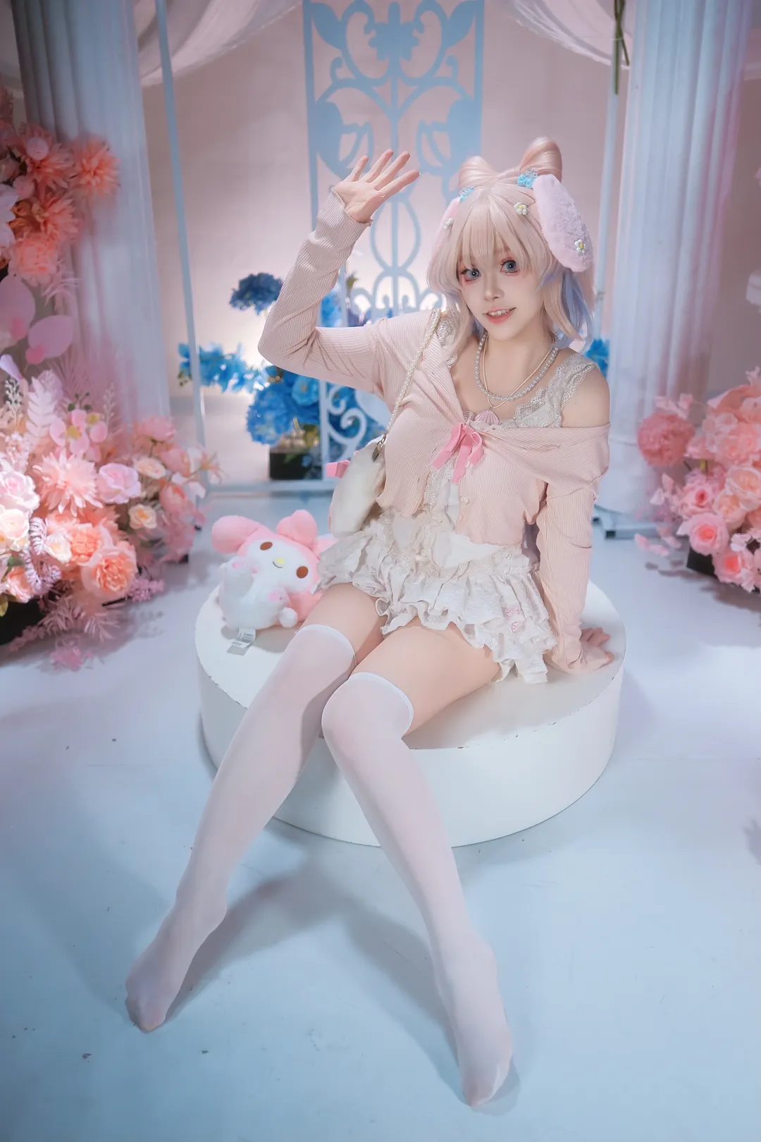 原神, cosplay, 二次元少女, 动作参考, 心海cos - 第11张