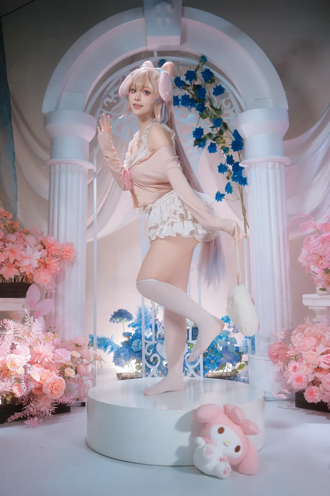 原神, cosplay, 二次元少女, 动作参考, 心海cos - 第4张