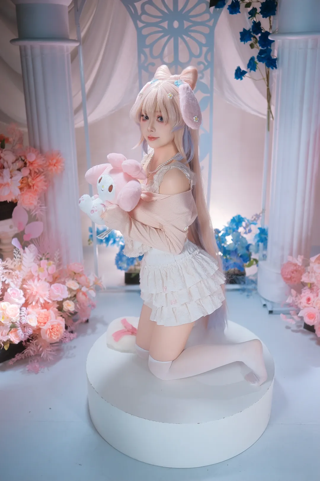原神, cosplay, 二次元少女, 动作参考, 心海cos - 第5张