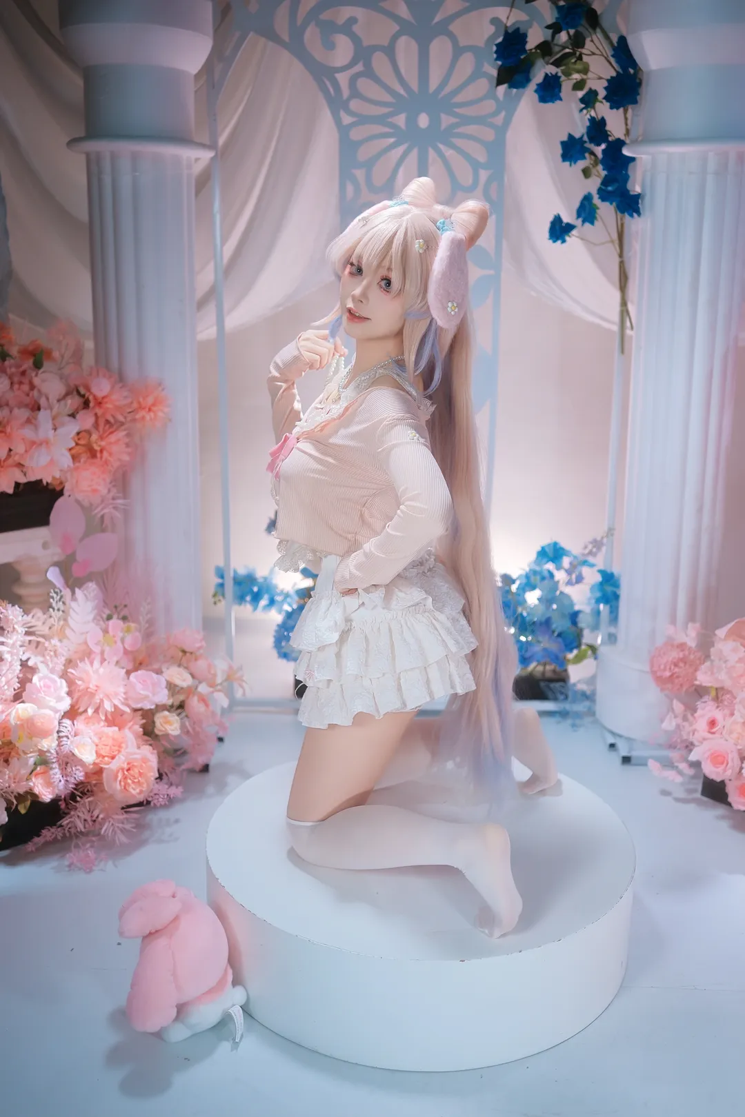 原神, cosplay, 二次元少女, 动作参考, 心海cos - 第6张