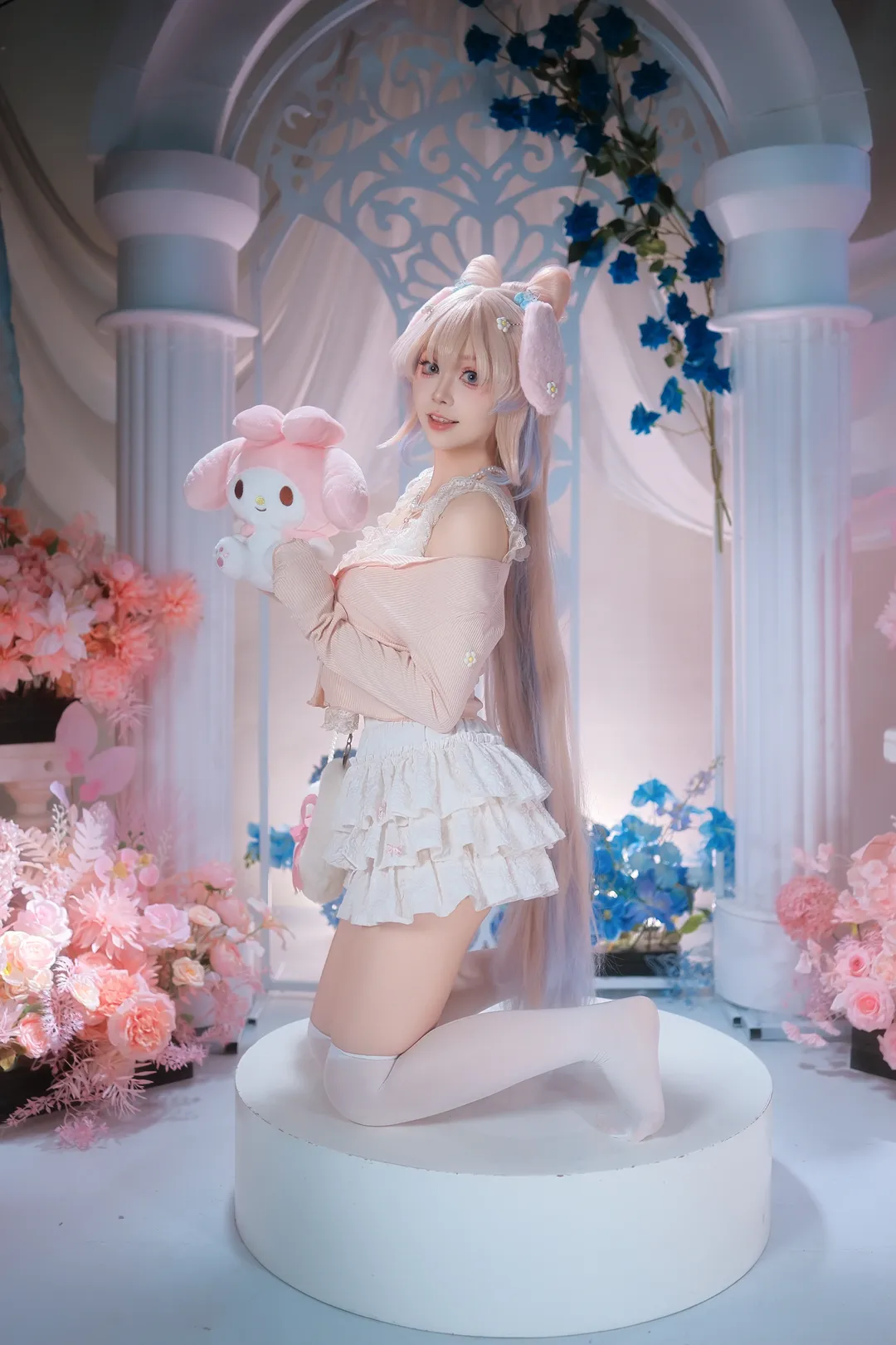 原神, cosplay, 二次元少女, 动作参考, 心海cos - 第7张