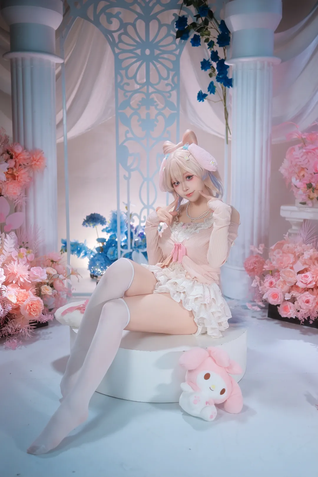 原神, cosplay, 二次元少女, 动作参考, 心海cos - 第8张