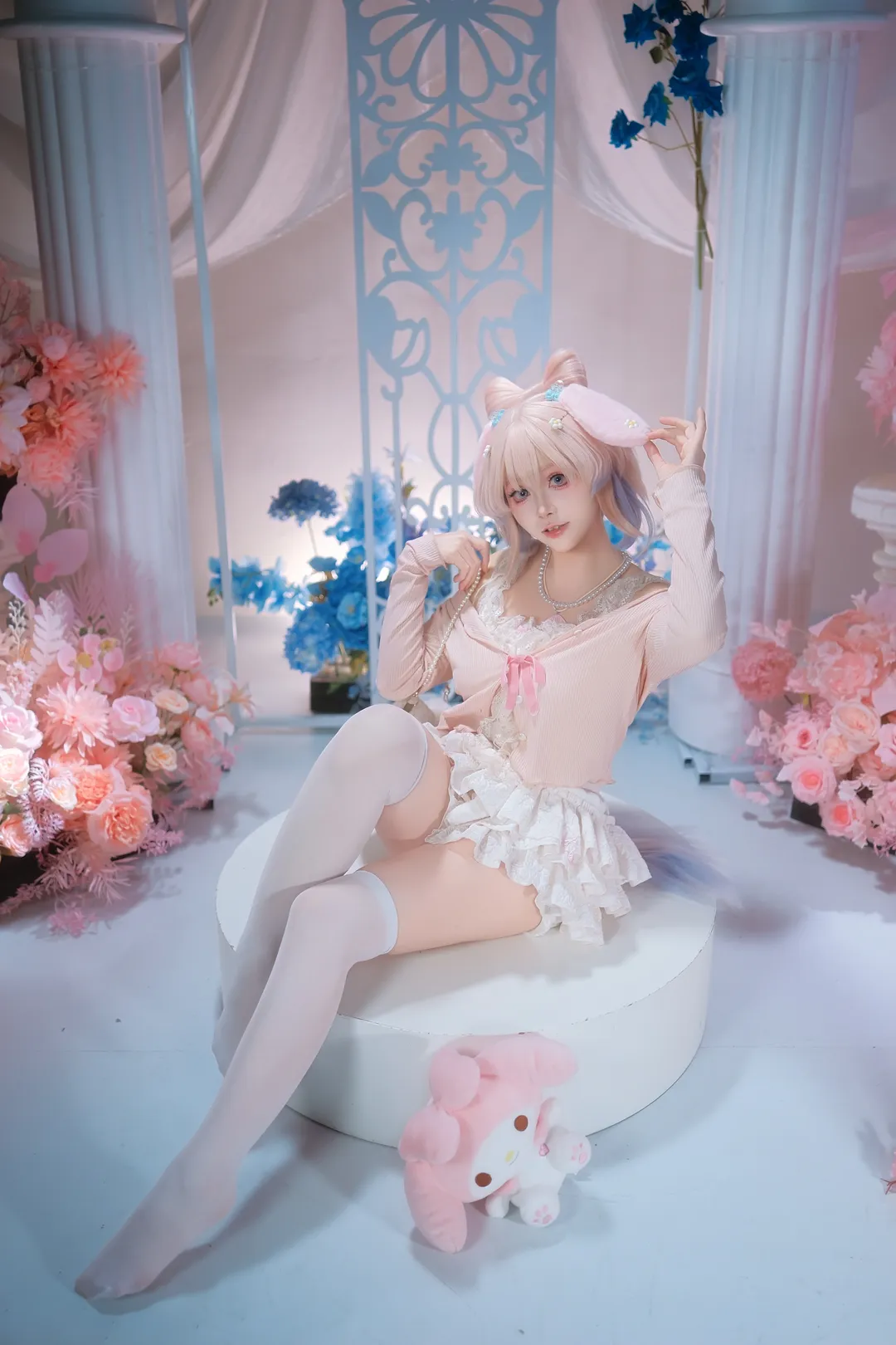 原神, cosplay, 二次元少女, 动作参考, 心海cos - 第9张