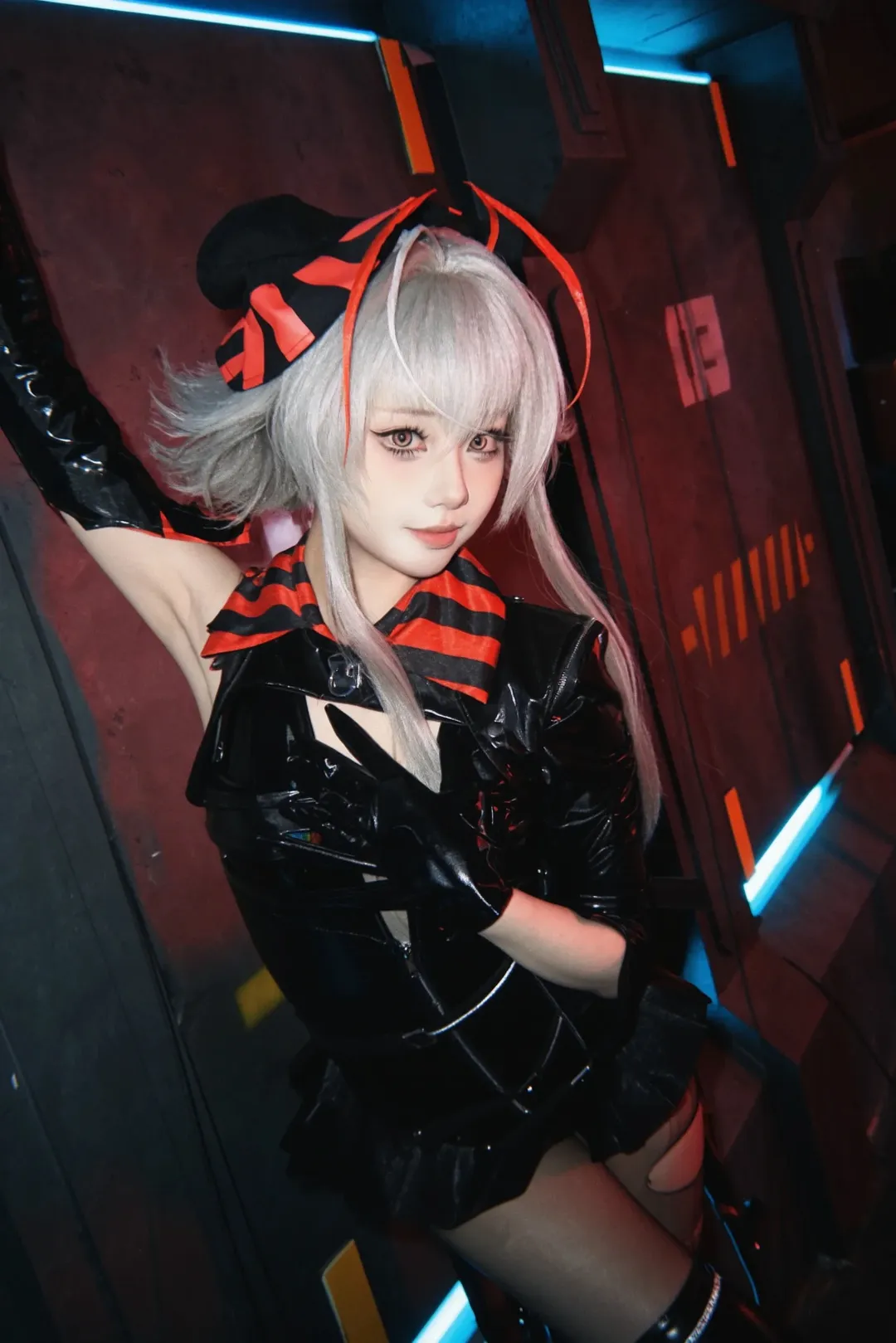 賽博朋克, 二次元cosplay, 明日方舟, wcos, 愚夜密函