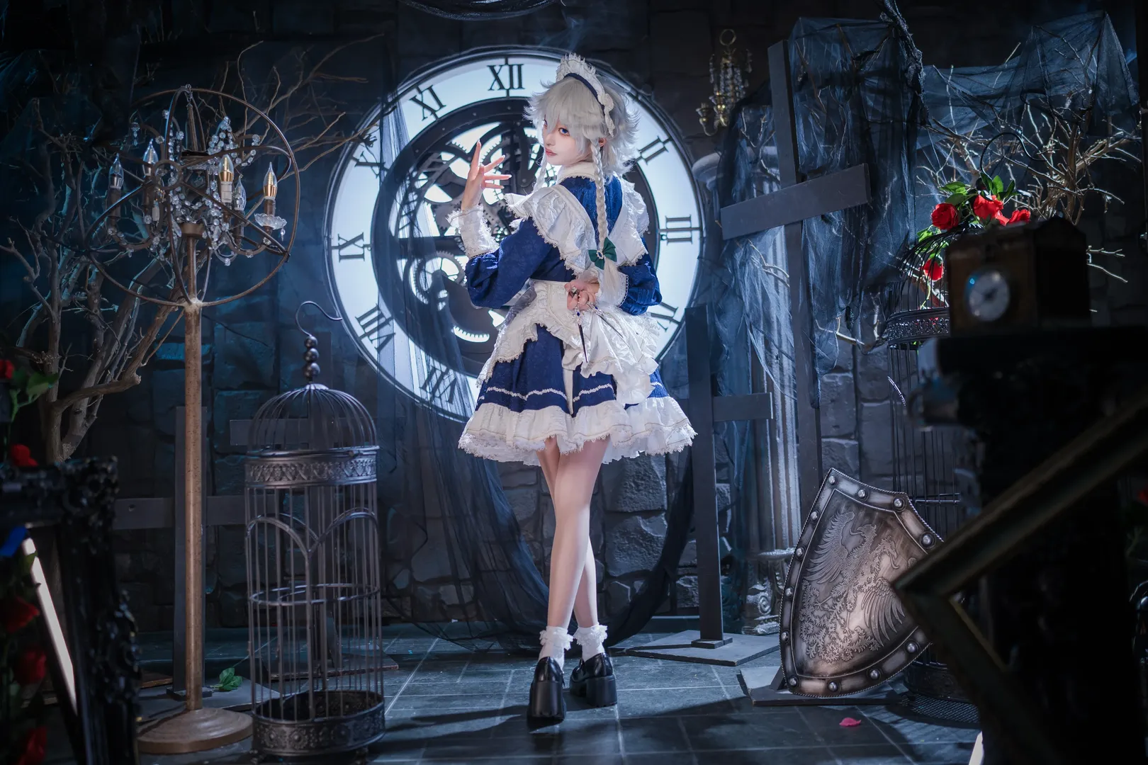 二次元, cosplay, 咲夜cos, Touhou Project, 红魔馆
