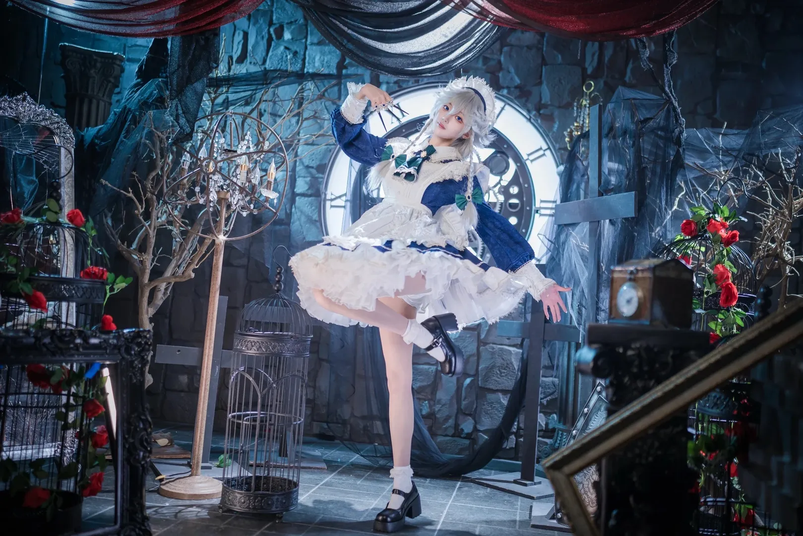 二次元, cosplay, 咲夜cos, Touhou Project, 紅魔館 - 第3張