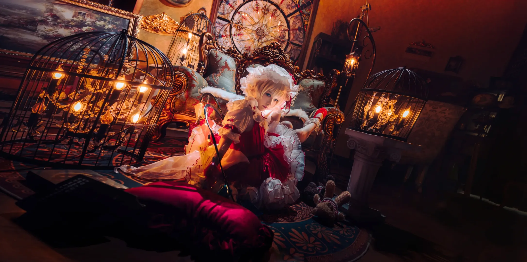 東方Project, 紅魔館, フランドール・スカーレット コスプレ, コスプレ撮影, 暗黒童話