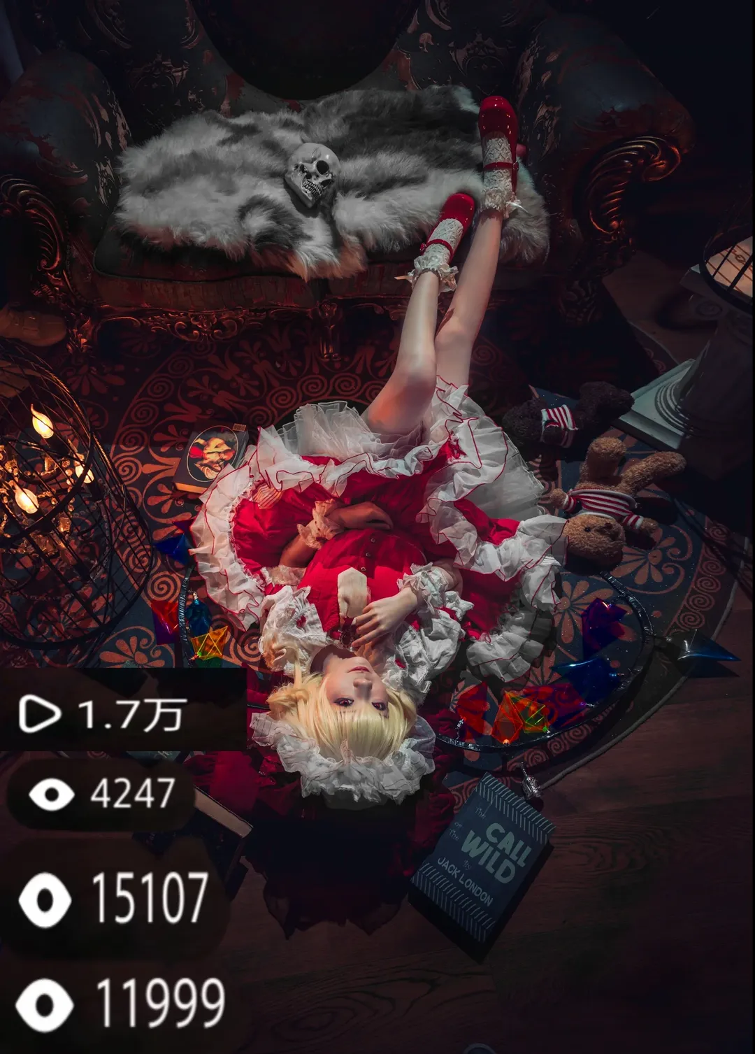 東方Project, フランドール・スカーレット コスプレ, コスプレレタッチ, ダークメルヘン撮影, 二次元風の色調補正