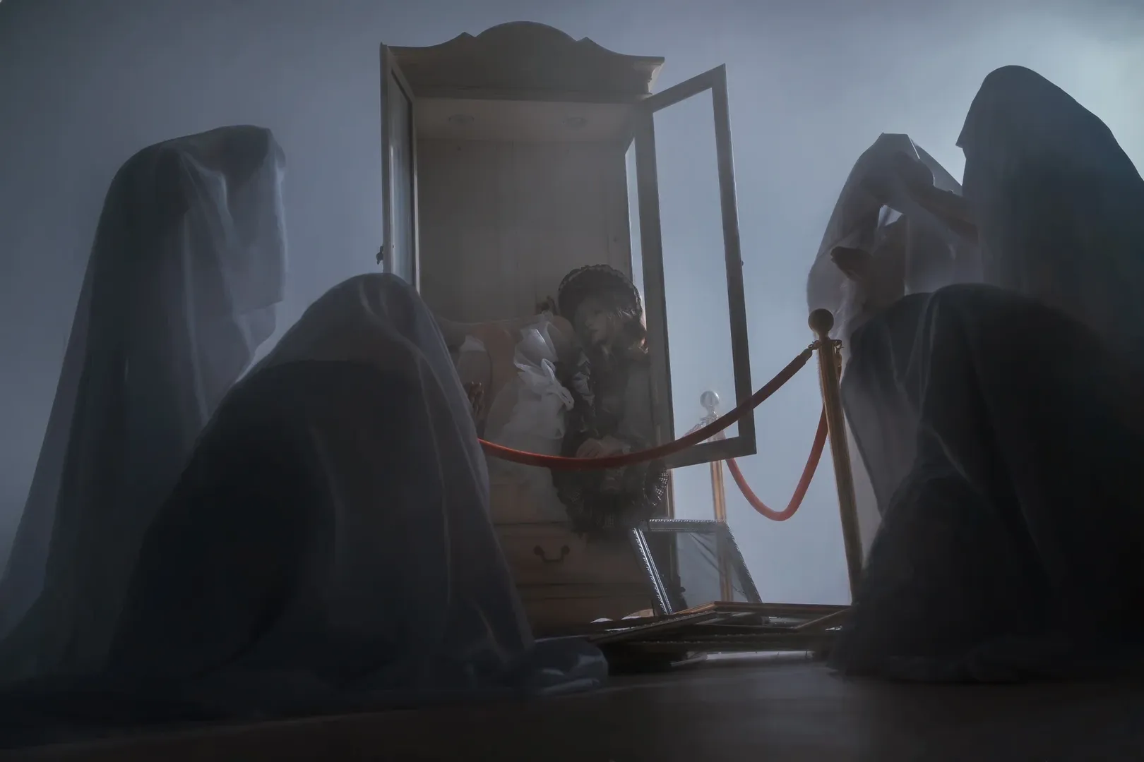 光影艺术, 投影仪拍照, 暗黑风cosplay, 摄影技巧分享, 场景置景 - 第6张