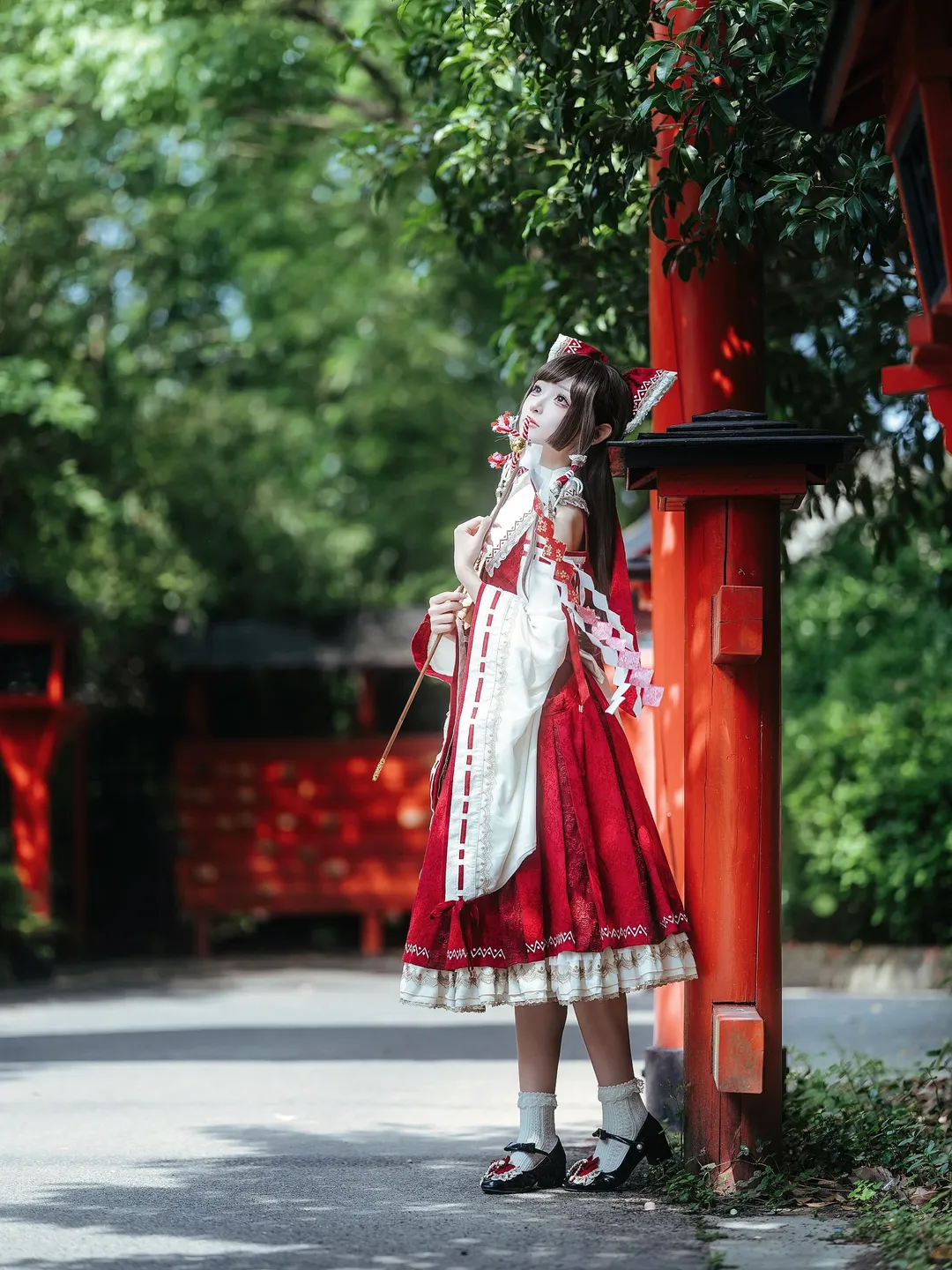 コスプレ, 東方Project, 和風撮影, 二次元の雰囲気, 鳥居神社 - 7枚目