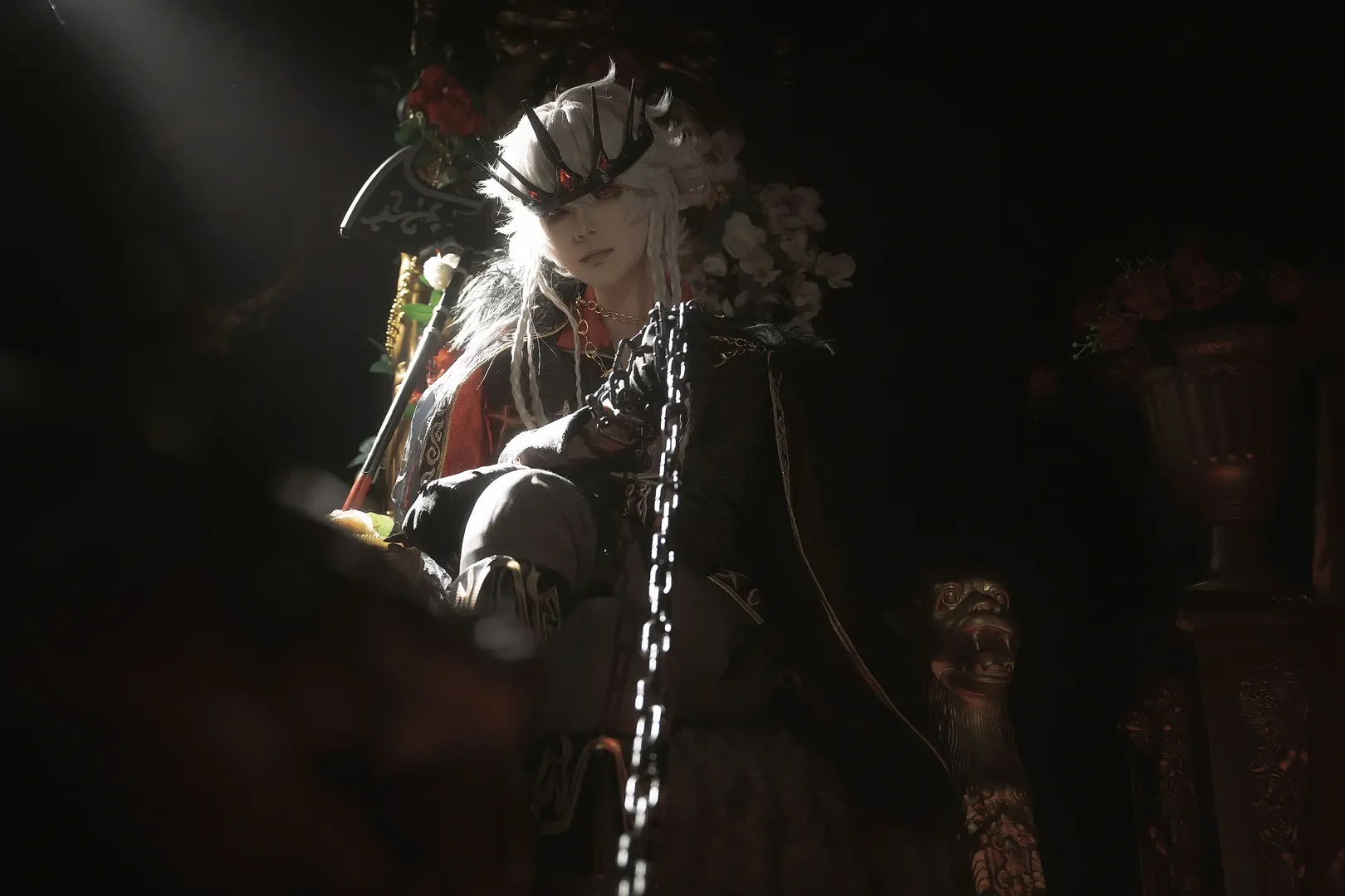 第五人格, 同人产粮节, cosplay正片, 守夜人cos, 暗黑氛围感 - 第9张