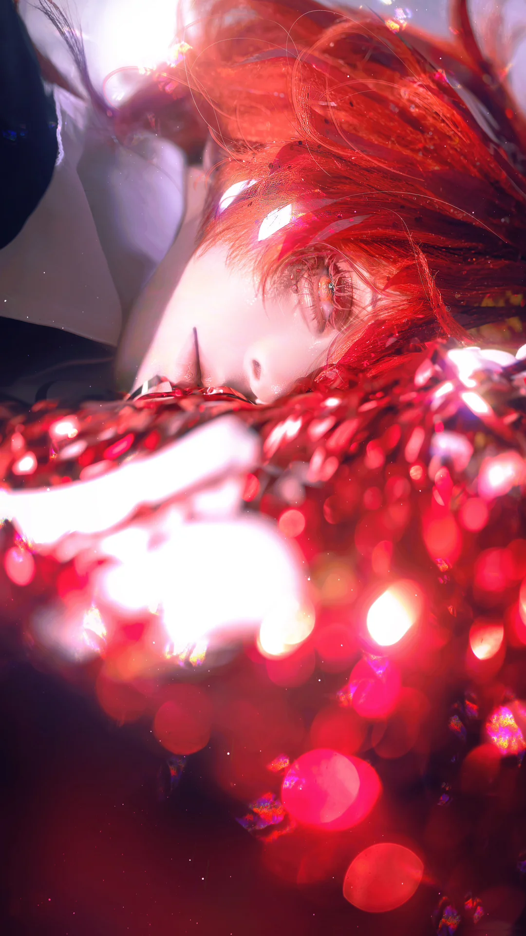 氛围感摄影, 二次元cos, cosplay摄影, 帕帕拉恰cos, 宝石之国 - 第2张