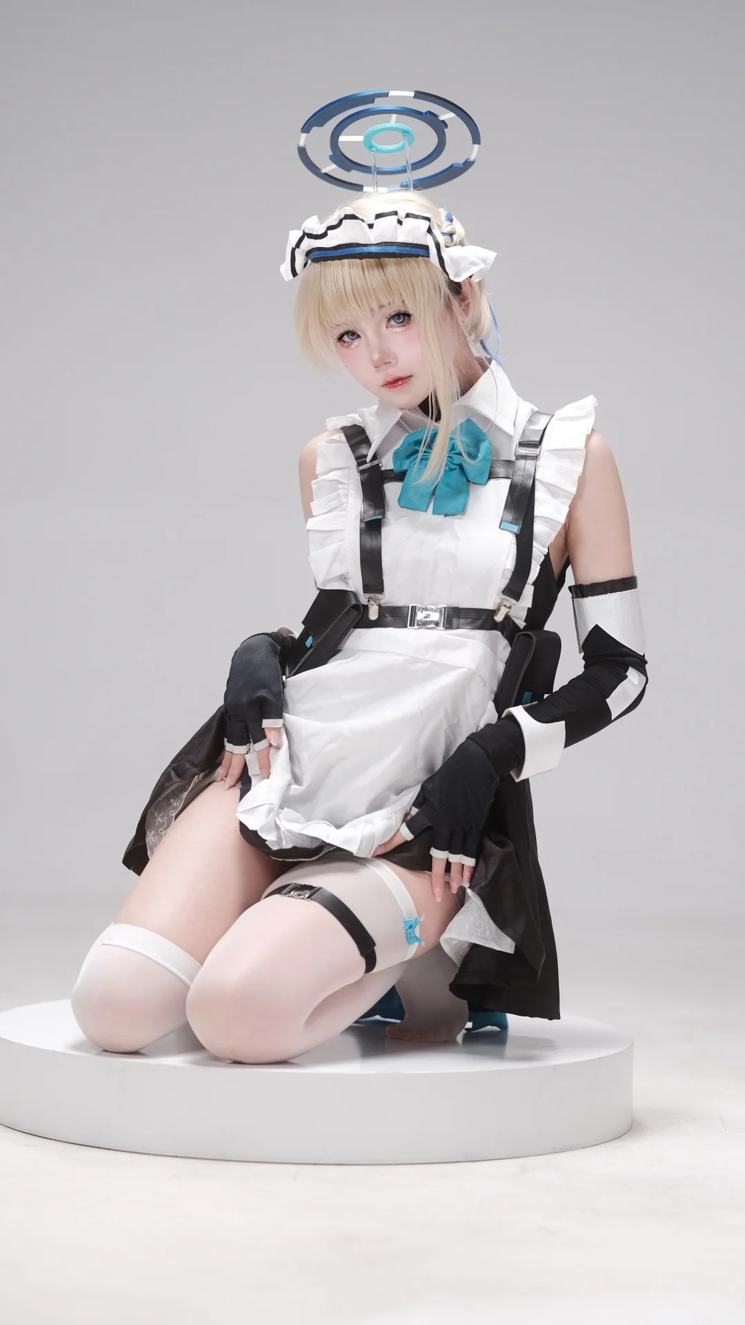 コスプレ, 二次元撮影, ブルーアーカイブ, 飛鳥馬トキ コスプレ, 戦術メイド服 - 2枚目