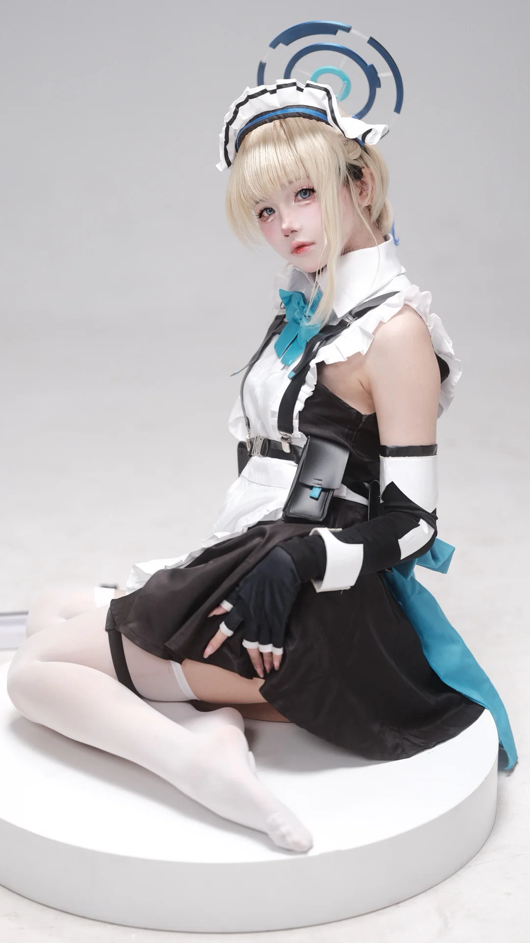 コスプレ, 二次元撮影, ブルーアーカイブ, 飛鳥馬トキ コスプレ, 戦術メイド服 - 3枚目