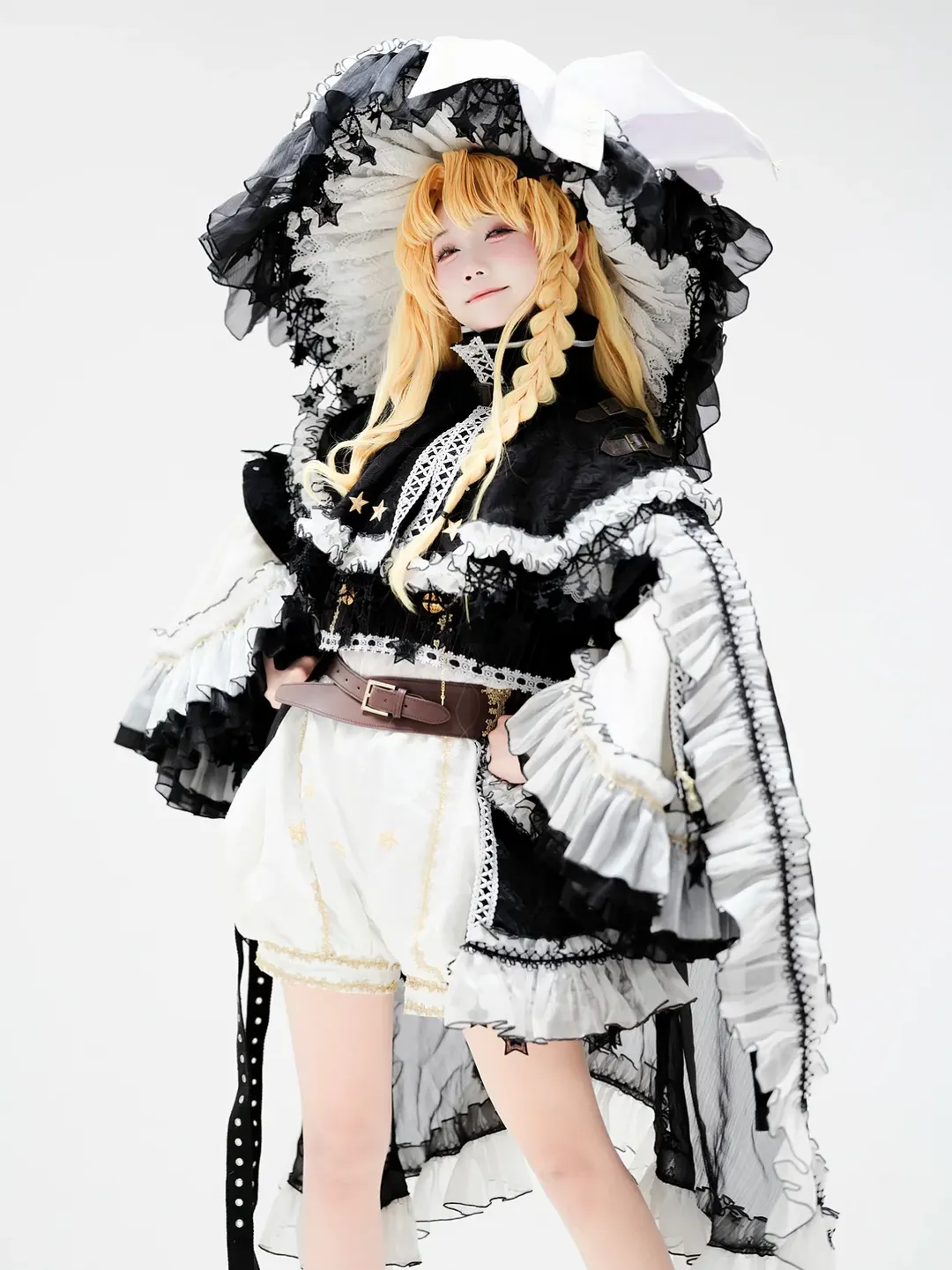 コスプレ, 東方Project, 霧雨魔理沙 コスプレ, スケッチ素材, 写真のポーズ - 4枚目