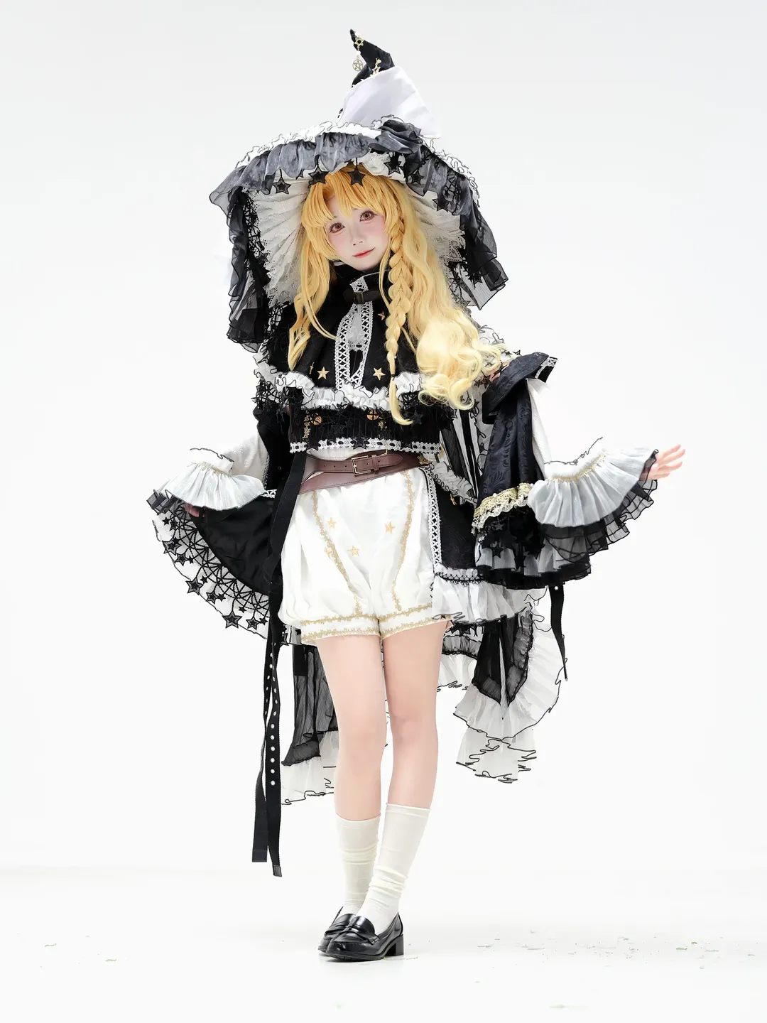 コスプレ, 東方Project, 霧雨魔理沙 コスプレ, スケッチ素材, 写真のポーズ - 8枚目