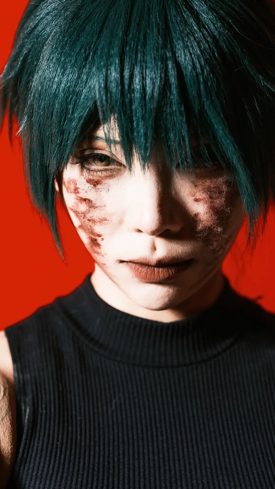 cosplay, 二次元摄影, 天与暴君cos, 咒术回战, 战损妆