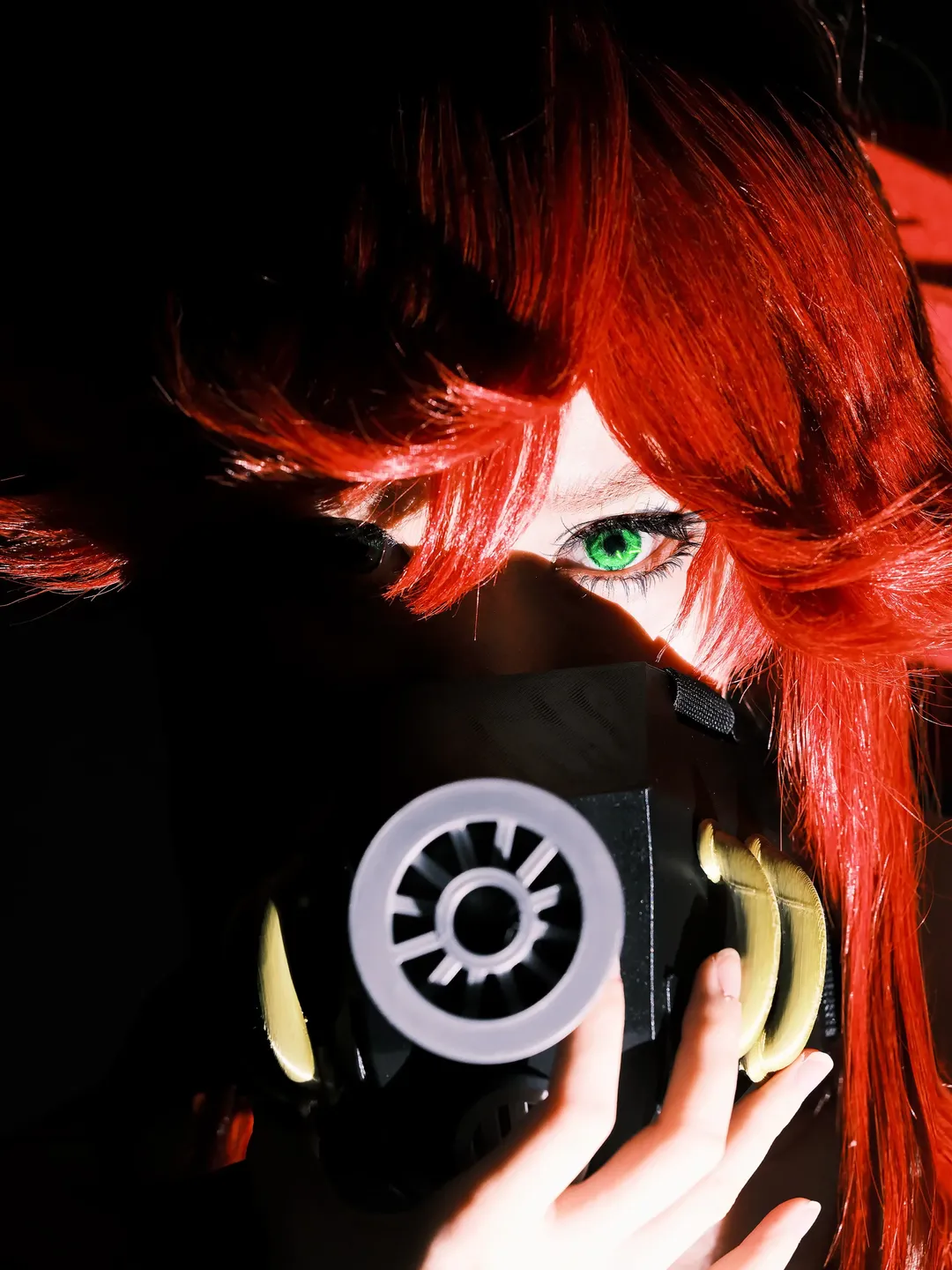Cosplay摄影, 咔哒咔哒cos, 废渊战鬼, 废土机能风, 高反差光影 - 第3张