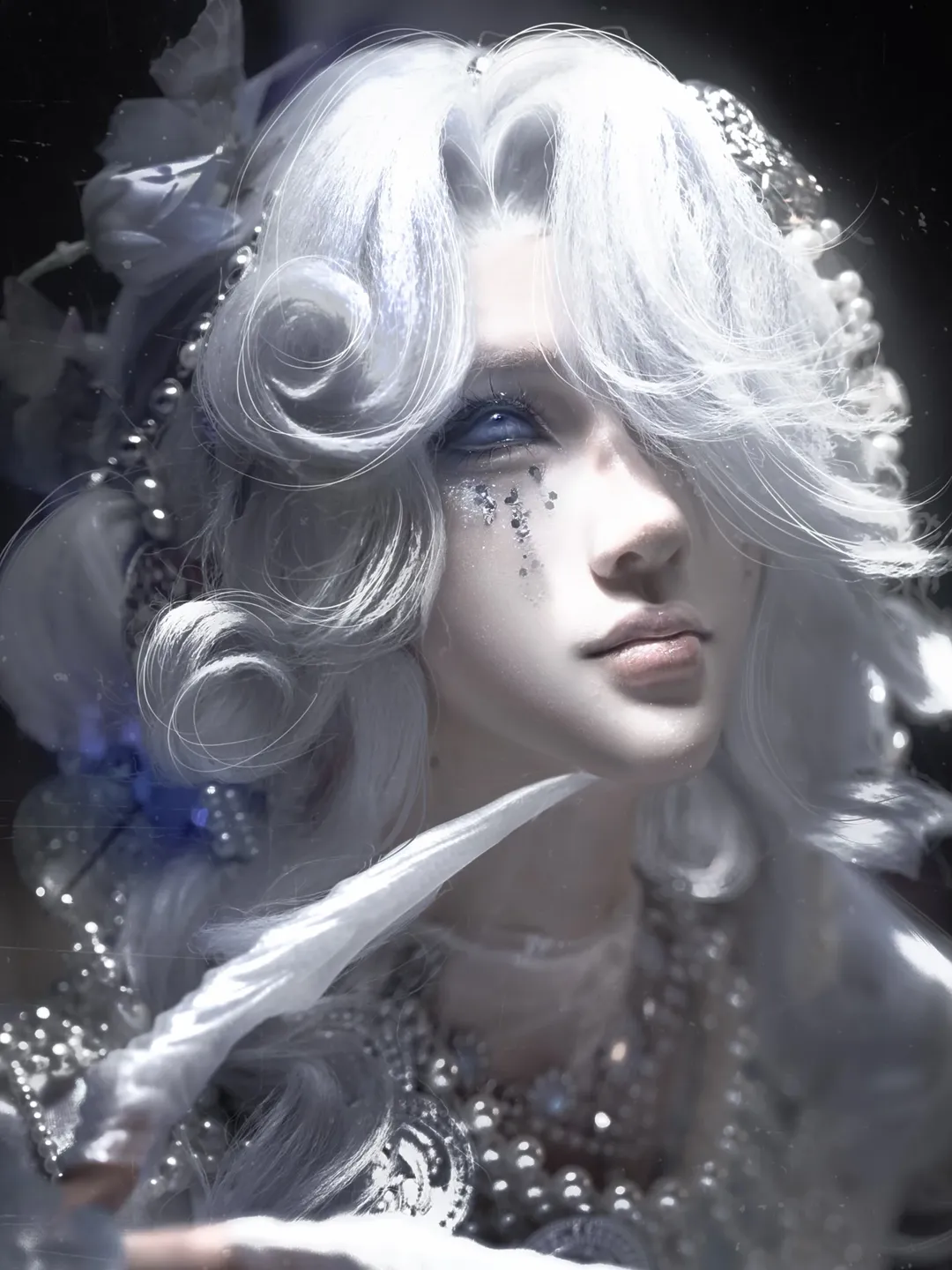 第五人格, 二次元cos, cosplay摄影, 女王蜂cos, 银发cos