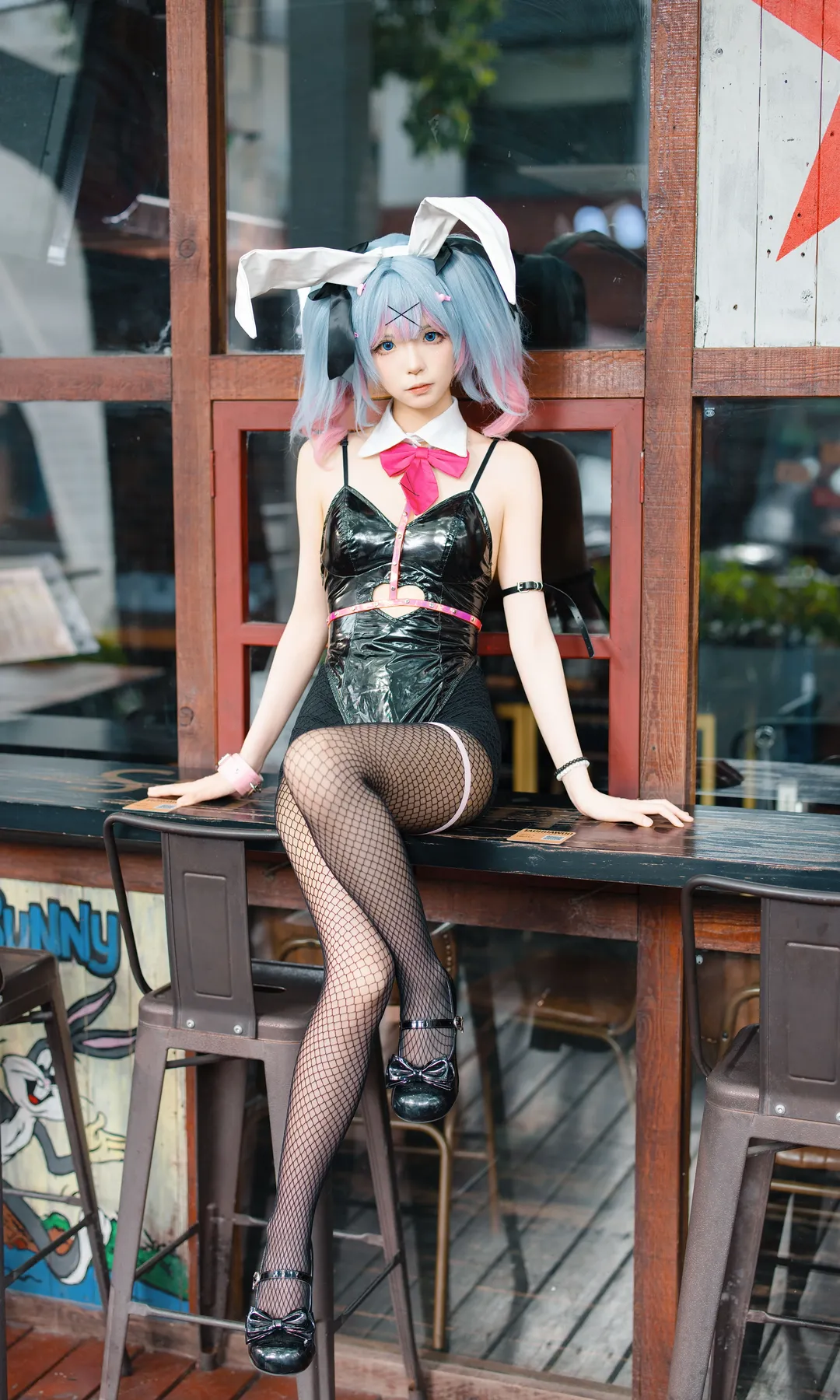 cosplay, 兔女郎, 初音未来, 初音未来cos, 舞台风 - 第4张