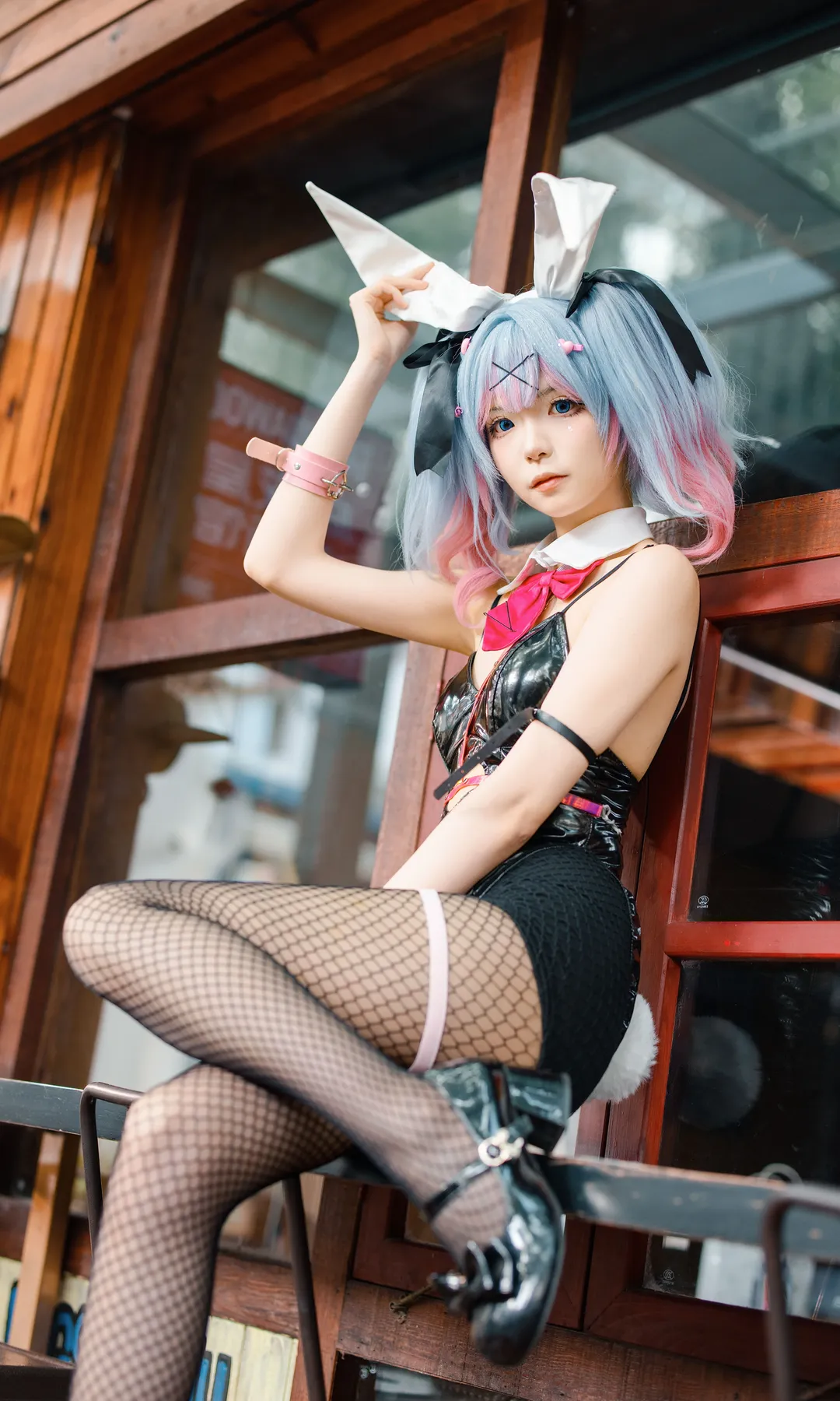 cosplay, 兔女郎, 初音未来, 初音未来cos, 舞台风 - 第6张