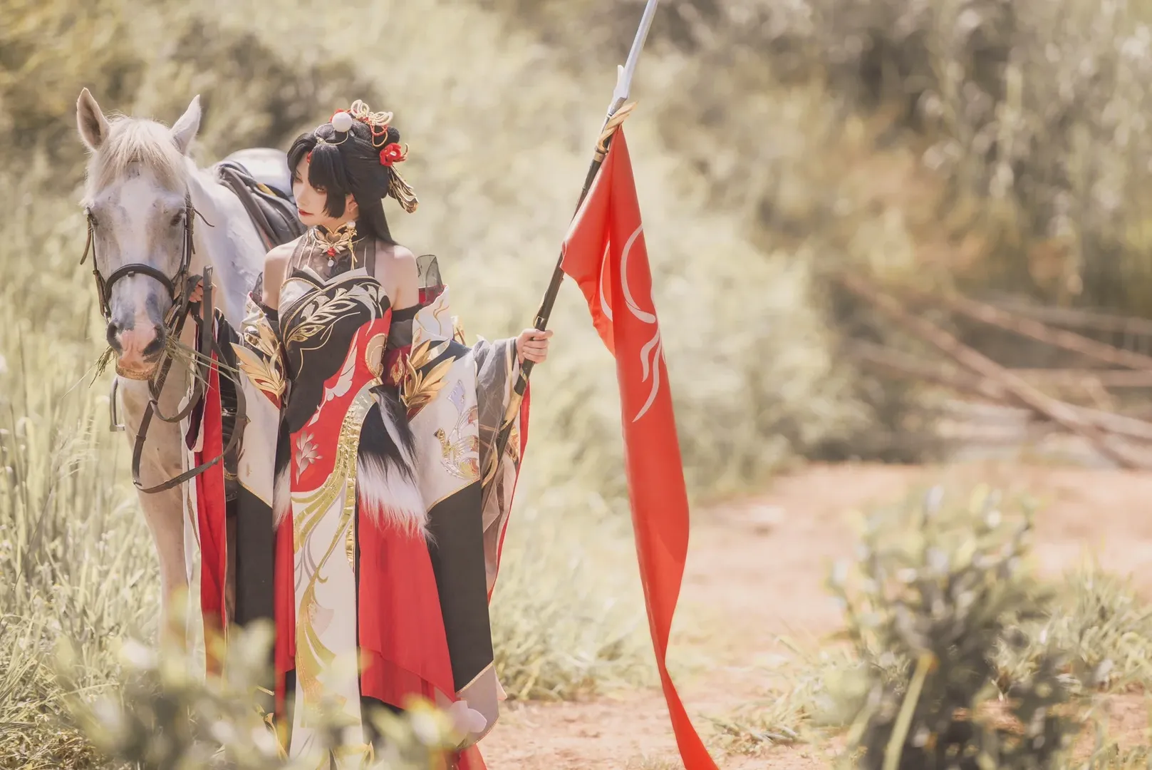 古風コスプレ, 中国風写真, 宣照コスプレ, 花亦山心之月, 漢服鎧 - 15枚目