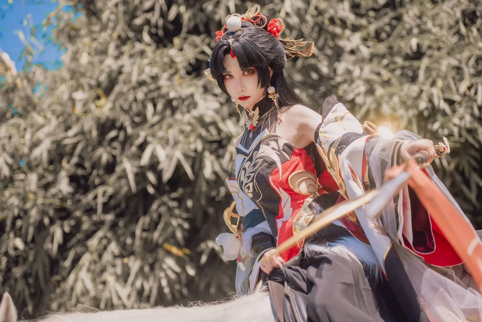 古風コスプレ, 中国風写真, 宣照コスプレ, 花亦山心之月, 漢服鎧 - 6枚目