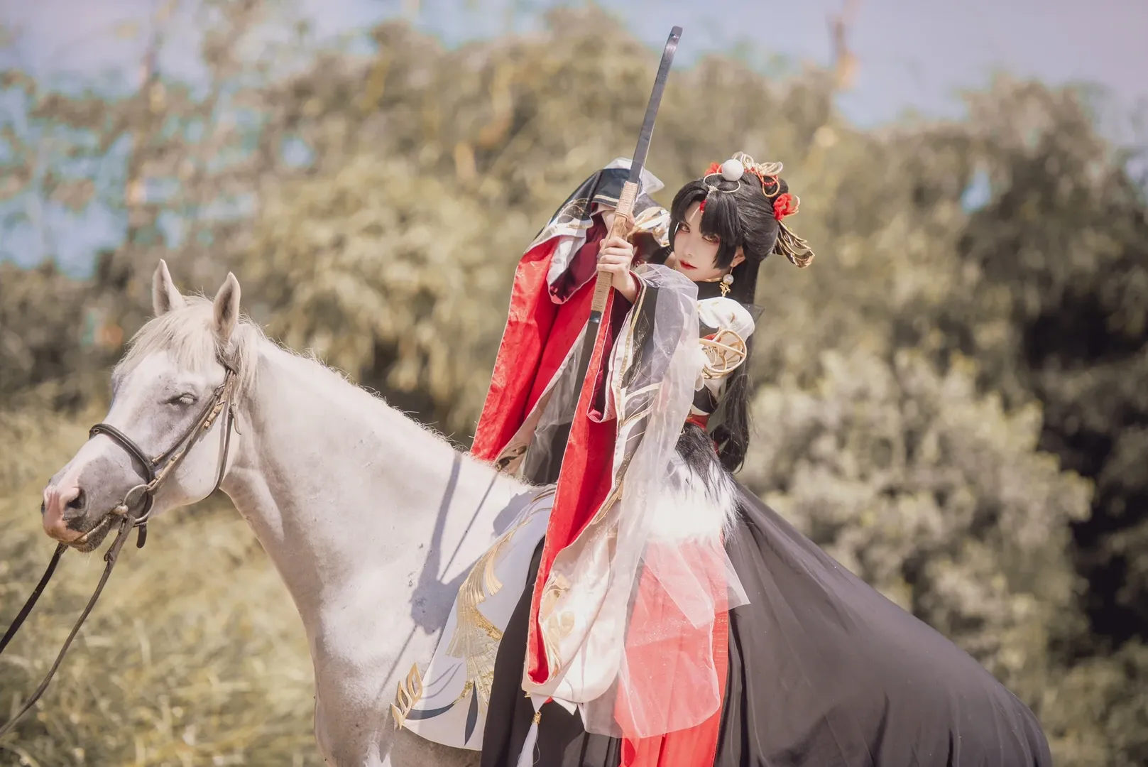 古風コスプレ, 中国風写真, 宣照コスプレ, 花亦山心之月, 漢服鎧 - 7枚目