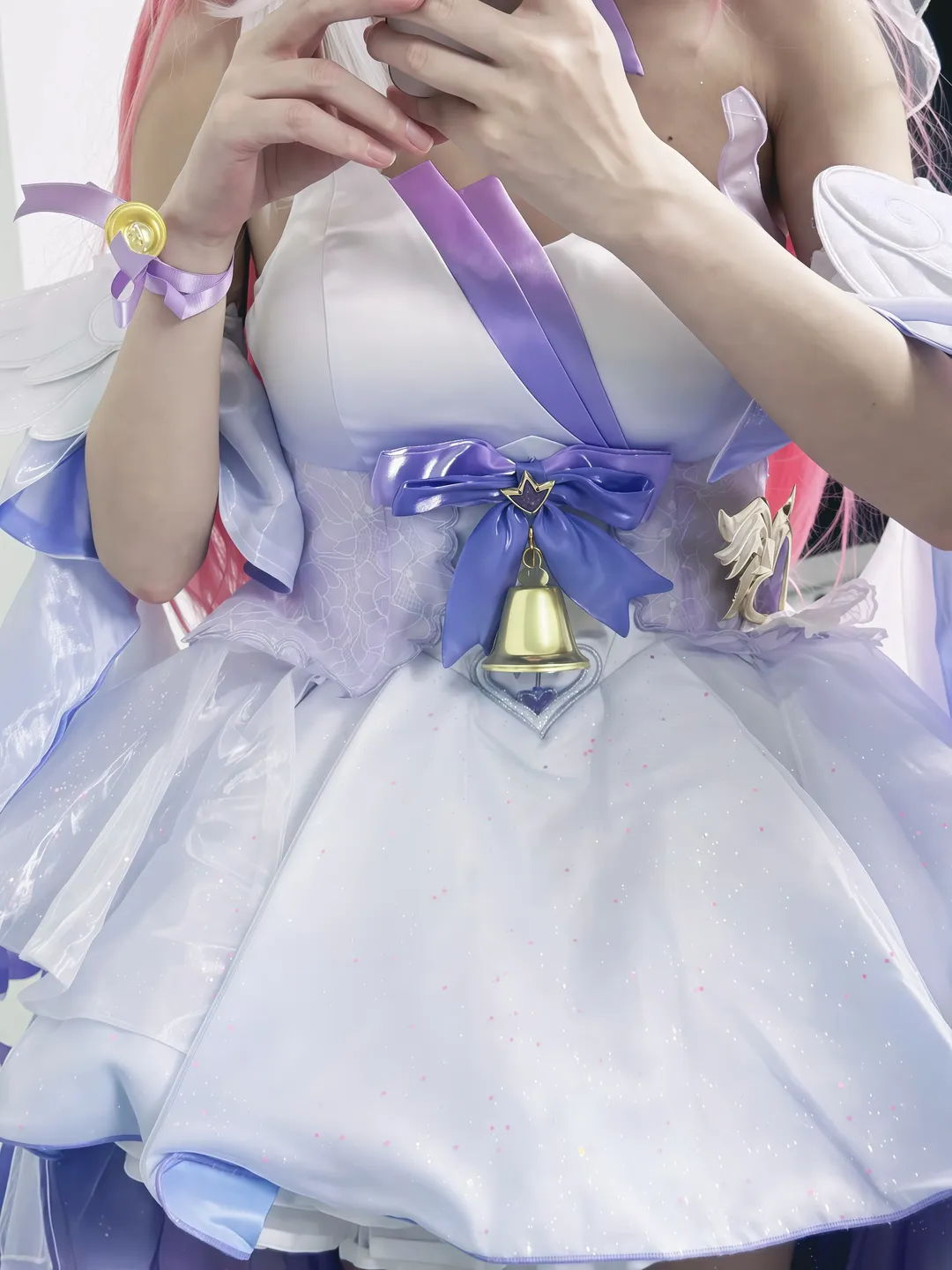 爱莉希雅cos, 花间颂歌, 角色还原, 三分妄想, Cosplay试衣 - 第5张