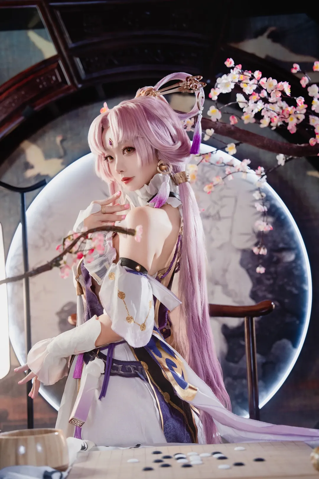 Honkai: Star Rail, Fu Xuan cosplay, Cosplay photoshoot, Xianzhou, Snow Flower Photography