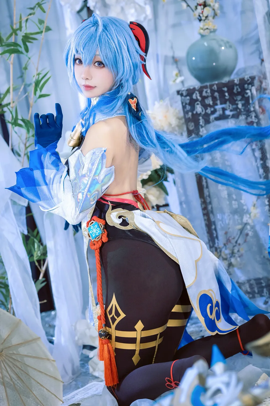 原神, 甘雨cos, 椰羊, 拍照姿勢, Cosplay分享